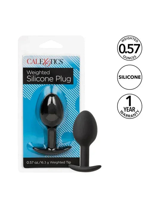 Bestel: Weighted Silicone Plug by CalExotics - bij Happytoys.nl, happytoys.be, Happytoys.ae: erotische sex webshop | liever Happy dan Easy âââââ