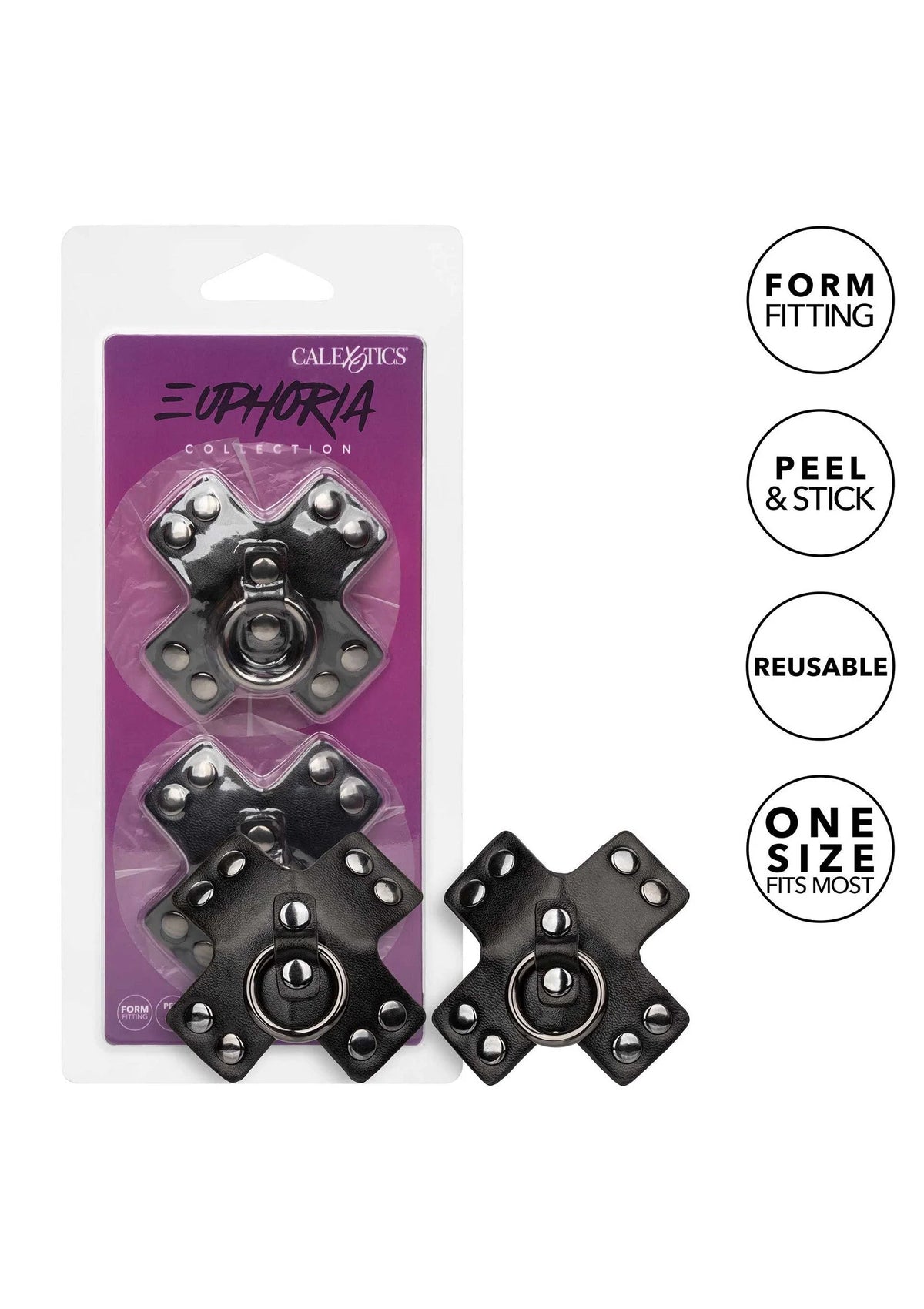 Bestel: Euphoria Collection O - Ring Pasties by CalExotics - bij Happytoys.nl, happytoys.be, Happytoys.ae: erotische sex webshop | liever Happy dan Easy ⭐⭐⭐⭐⭐