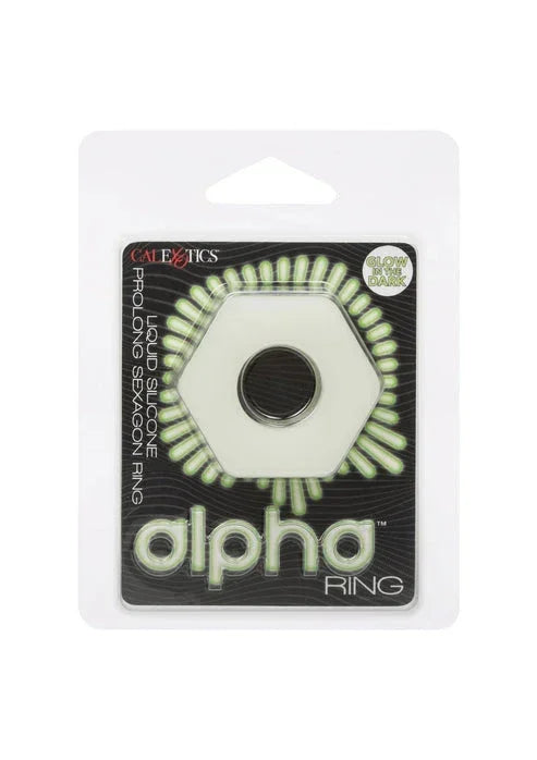 Bestel: Silicone Prolong Sexagon Ring by CalExotics - bij Happytoys.nl, happytoys.be, Happytoys.ae: erotische sex webshop | liever Happy dan Easy ⭐⭐⭐⭐⭐