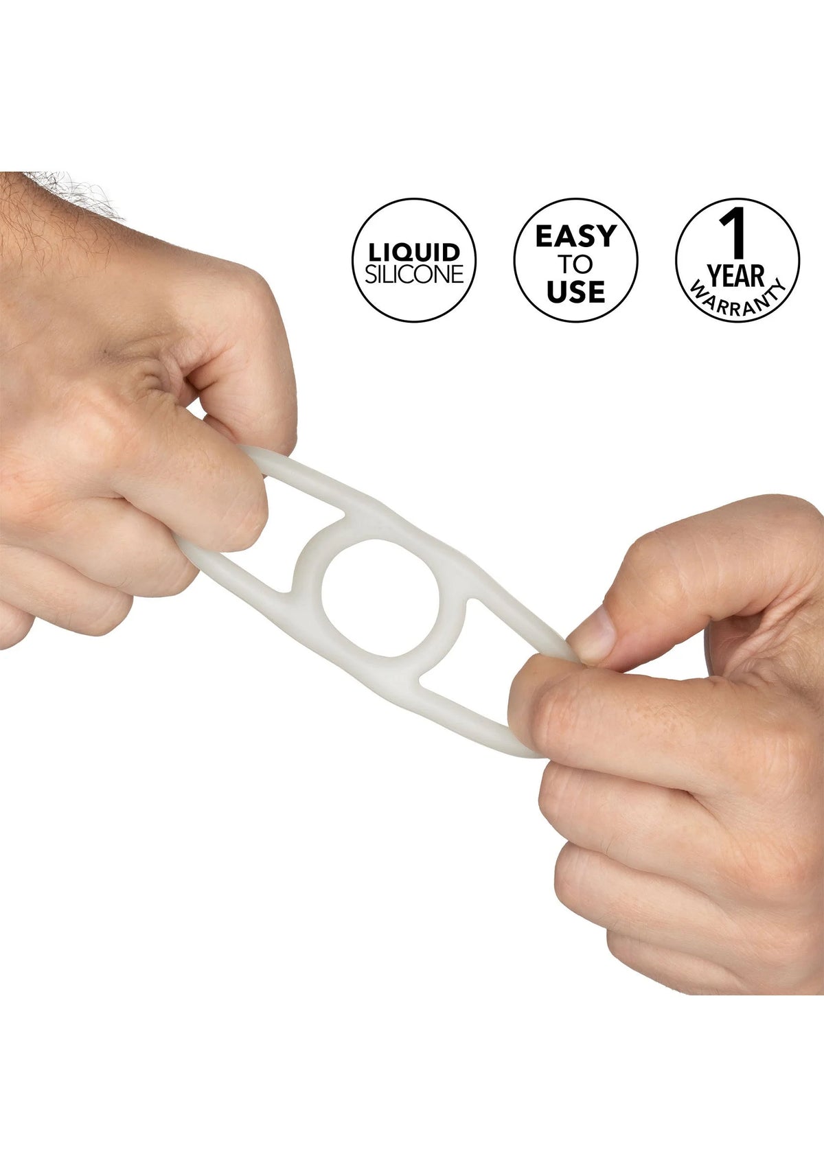 Bestel: Silicone Commander Ring by CalExotics - bij Happytoys.nl, happytoys.be, Happytoys.ae: erotische sex webshop | liever Happy dan Easy âââââ