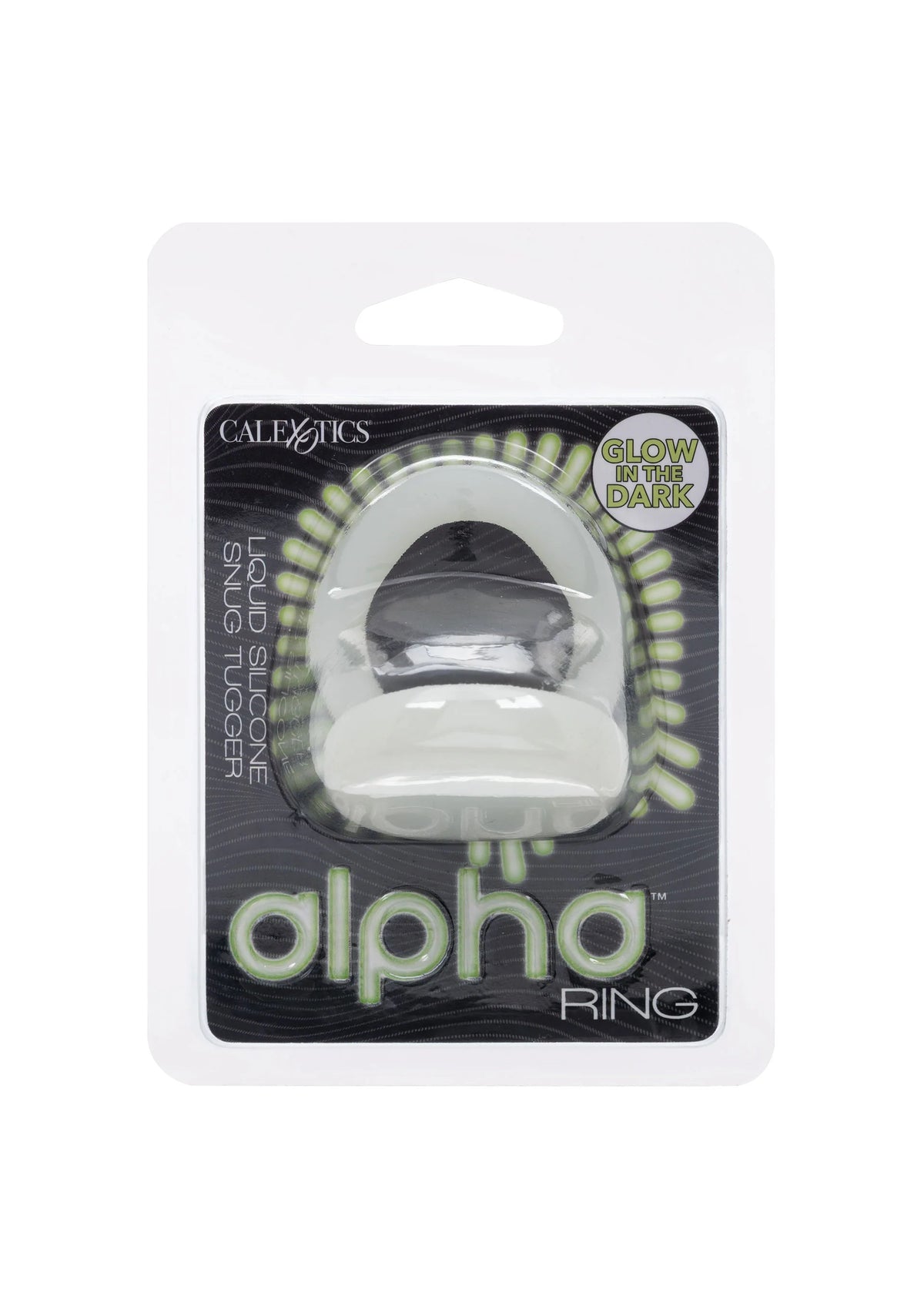 Bestel: Liquid Silicone Snug Tugger cock and ball ring by CalExotics Alpha - bij Happytoys.nl, happytoys.be, Happytoys.ae: erotische sex webshop | liever Happy dan Easy ⭐⭐⭐⭐⭐