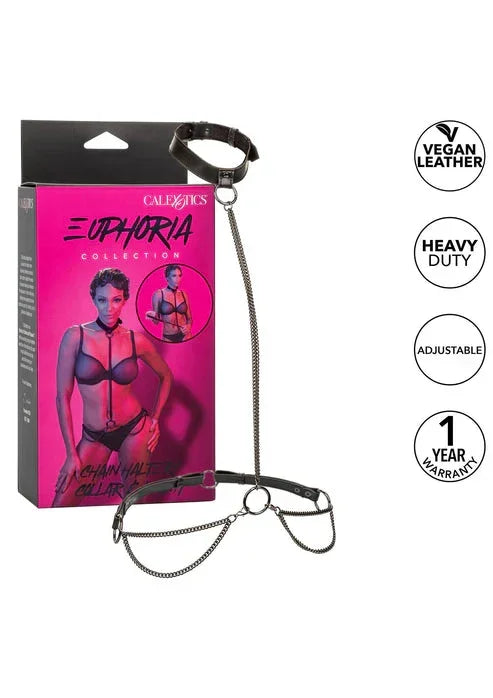 Bestel: Chain Halter & Collar by CalExotics - bij Happytoys.nl, happytoys.be, Happytoys.ae: erotische sex webshop | liever Happy dan Easy ⭐⭐⭐⭐⭐