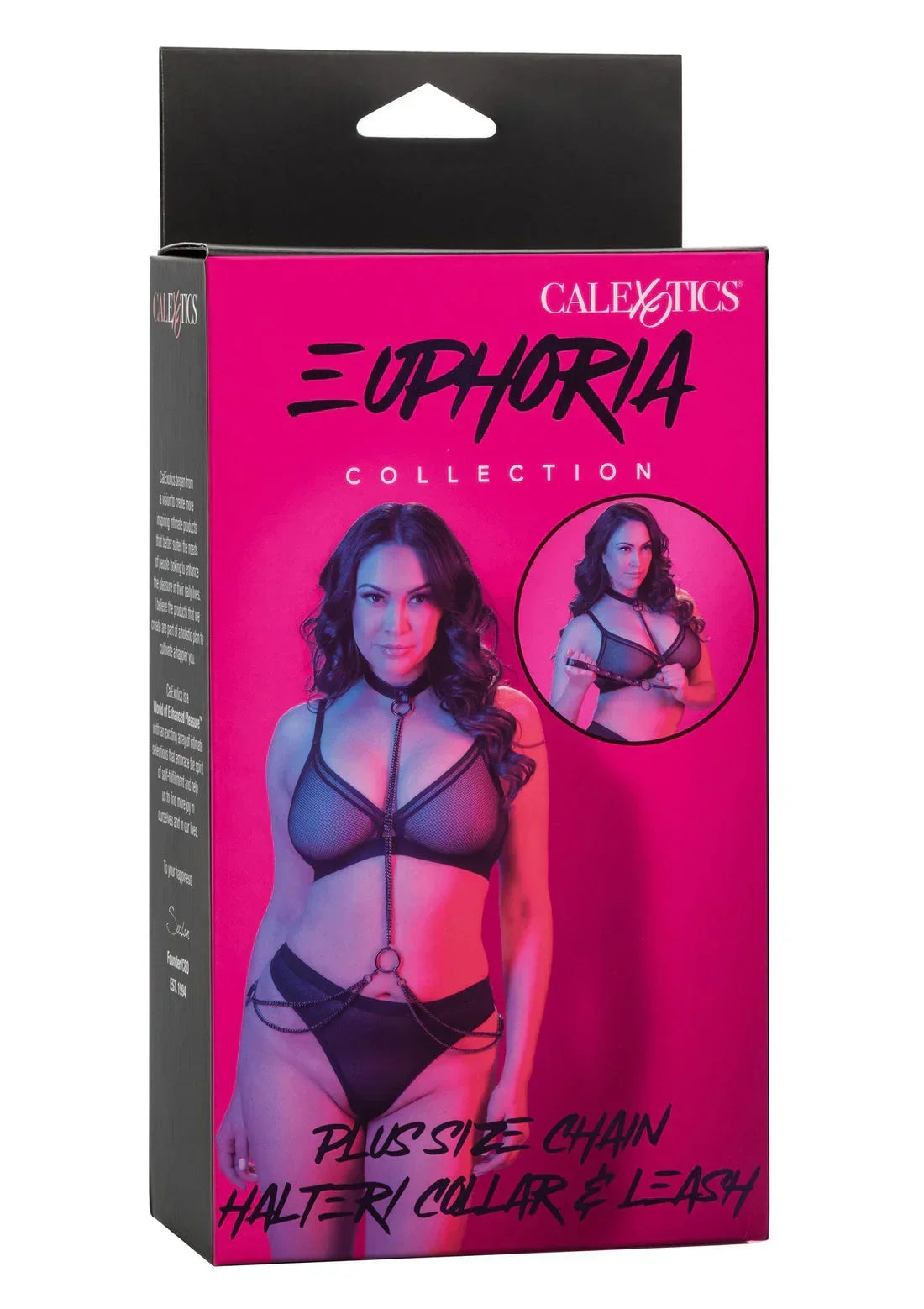 Bestel: Chain Halter & Collar Plus by CalExotics - bij Happytoys.nl, happytoys.be, Happytoys.ae: erotische sex webshop | liever Happy dan Easy âââââ