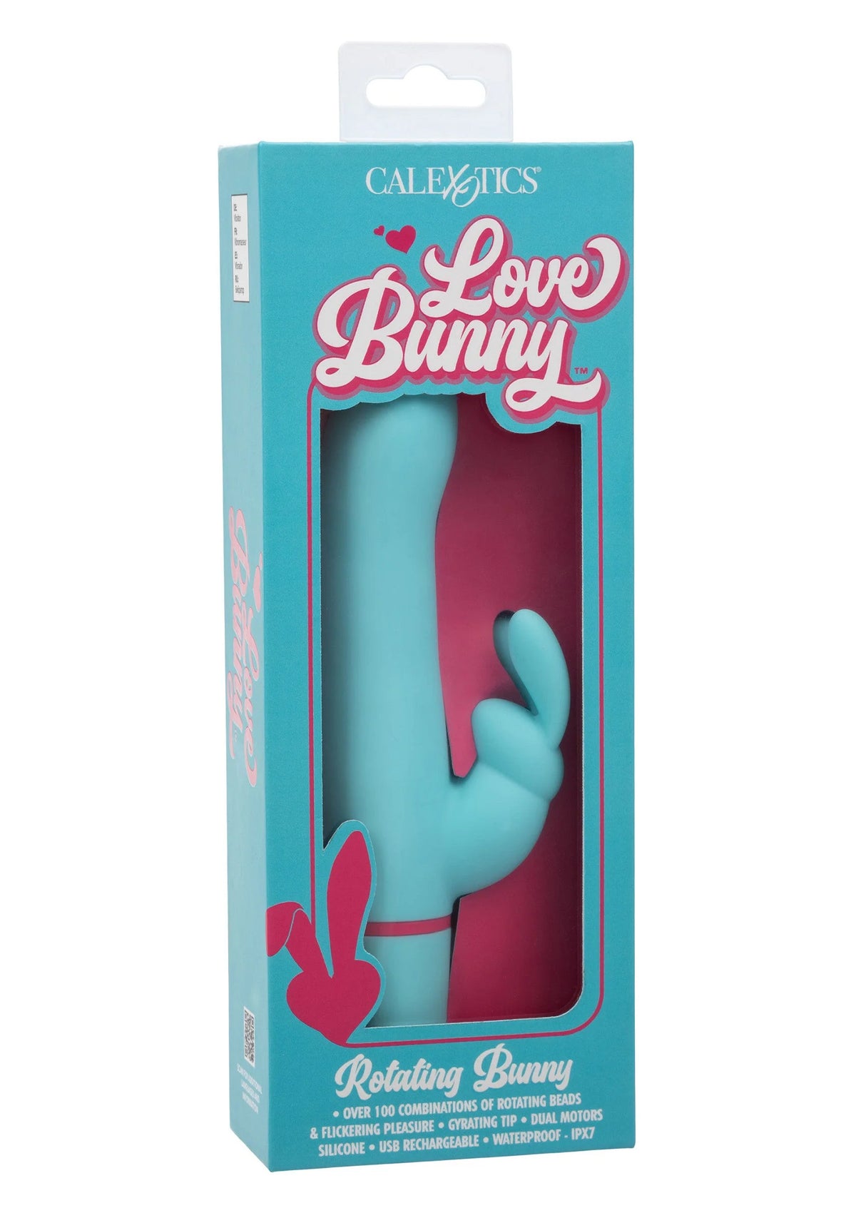 Bestel: Love Bunny Rotating Bunny by CalExotics - bij Happytoys.nl, happytoys.be, Happytoys.ae: erotische sex webshop | liever Happy dan Easy ⭐⭐⭐⭐⭐
