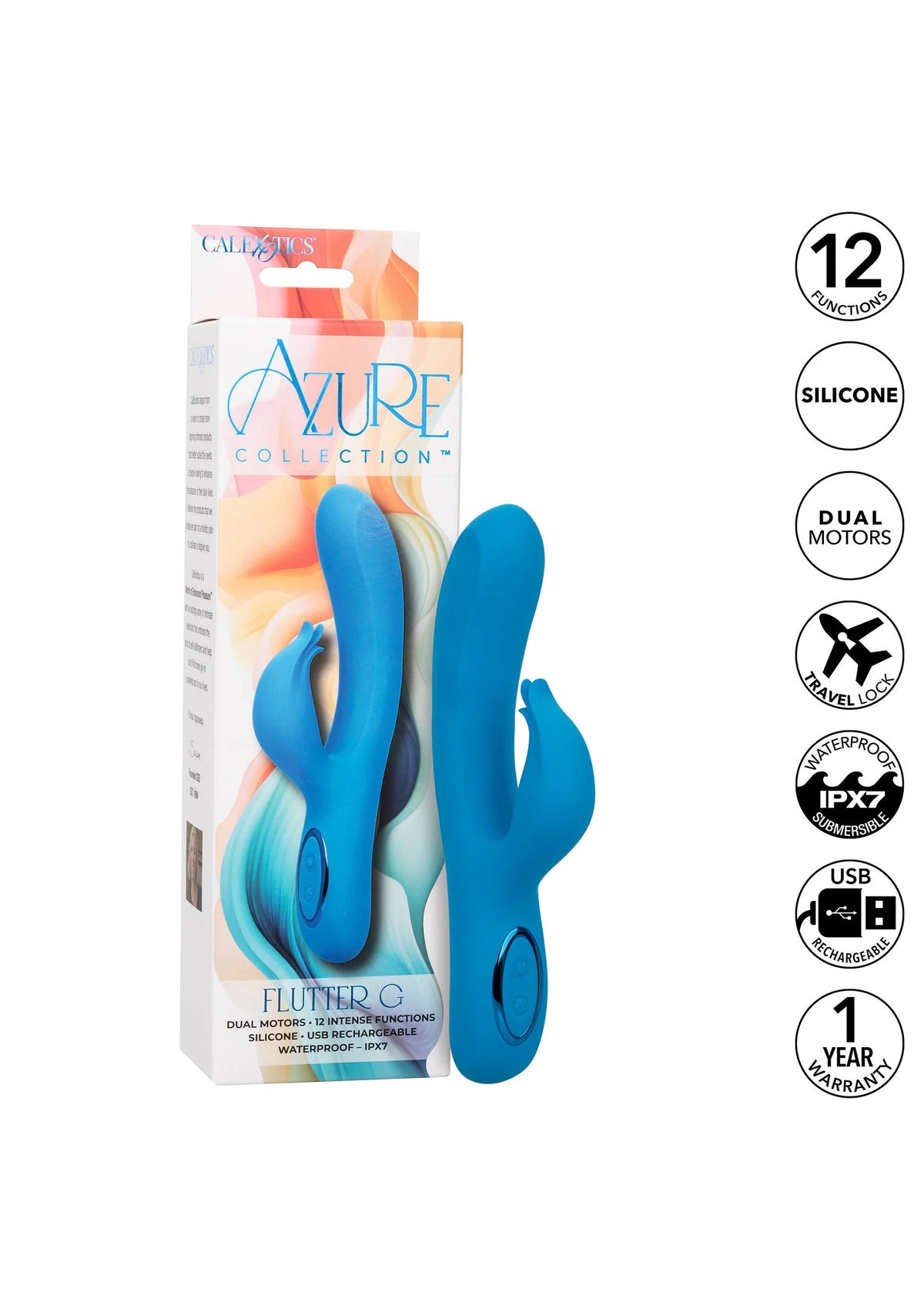 Bestel: Azure Flutter G by CalExotics - bij Happytoys.nl, happytoys.be, Happytoys.ae: erotische sex webshop | liever Happy dan Easy ⭐⭐⭐⭐⭐