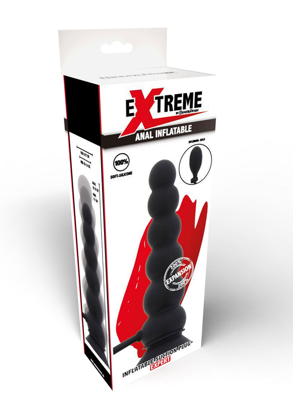 Bestel: Inflatable Suction Plug Butt Plug Expert by Hidden Desire Extreme - bij Happytoys.nl, happytoys.be, Happytoys.ae: erotische sex webshop | liever Happy dan Easy âââââ
