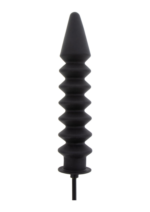 Bestel: Inflatable Ribbed Plug Expert Buttplug by Hidden Desire Extreme - bij Happytoys.nl, happytoys.be, Happytoys.ae: erotische sex webshop | liever Happy dan Easy ⭐⭐⭐⭐⭐