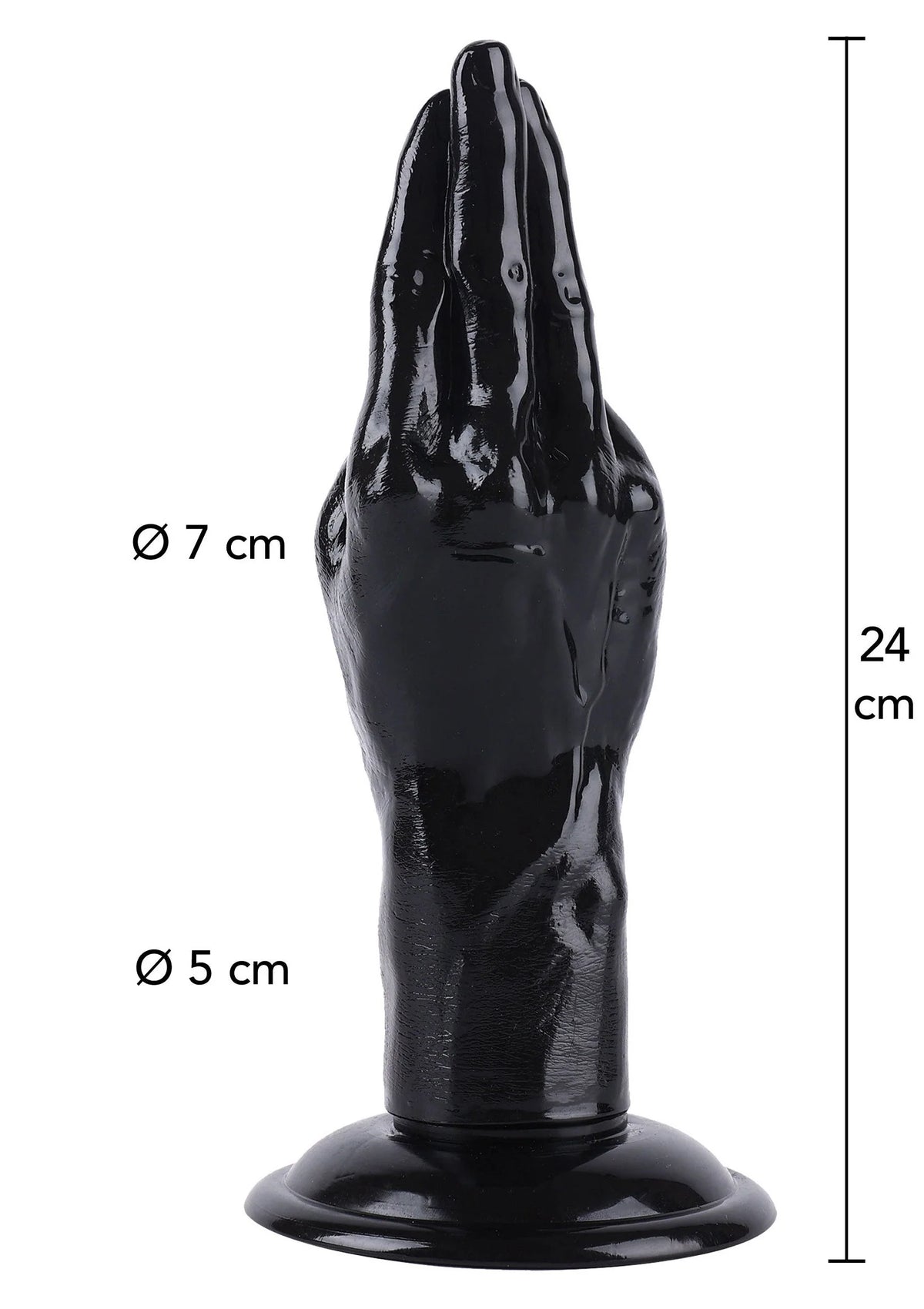 Bestel: Hand Fucker 24 cm by Hidden Desire - bij Happytoys.nl, happytoys.be, Happytoys.ae: erotische sex webshop | liever Happy dan Easy âââââ - Default Title - 16886 - BLACK