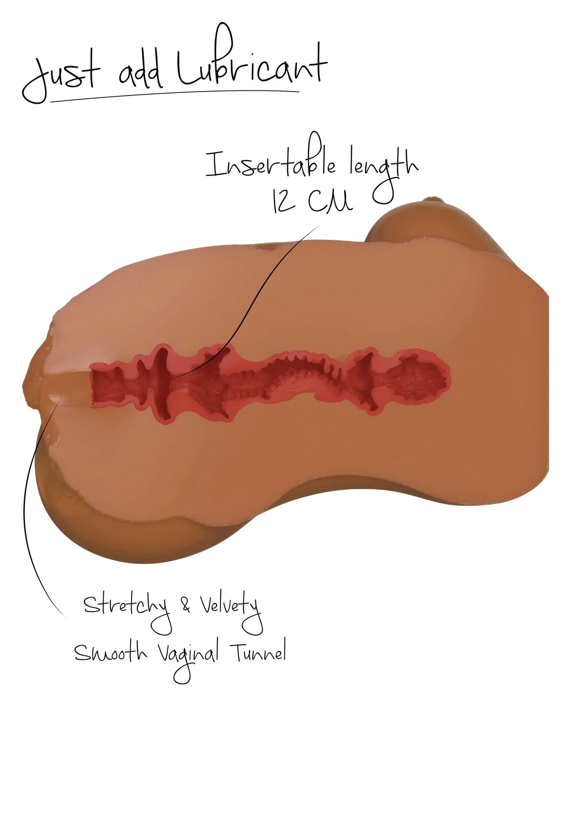 Bestel: Tight Chubby Slut Mastubator by Hidden Desire - bij Happytoys.nl, happytoys.be, Happytoys.ae: erotische sex webshop | liever Happy dan Easy ⭐⭐⭐⭐⭐