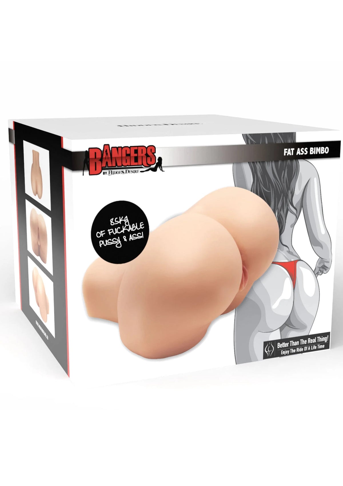 Bestel: Bangers Fat Ass Bimbo 8.5kg by Hidden Desire - bij Happytoys.nl, happytoys.be, Happytoys.ae: erotische sex webshop | liever Happy dan Easy âââââ