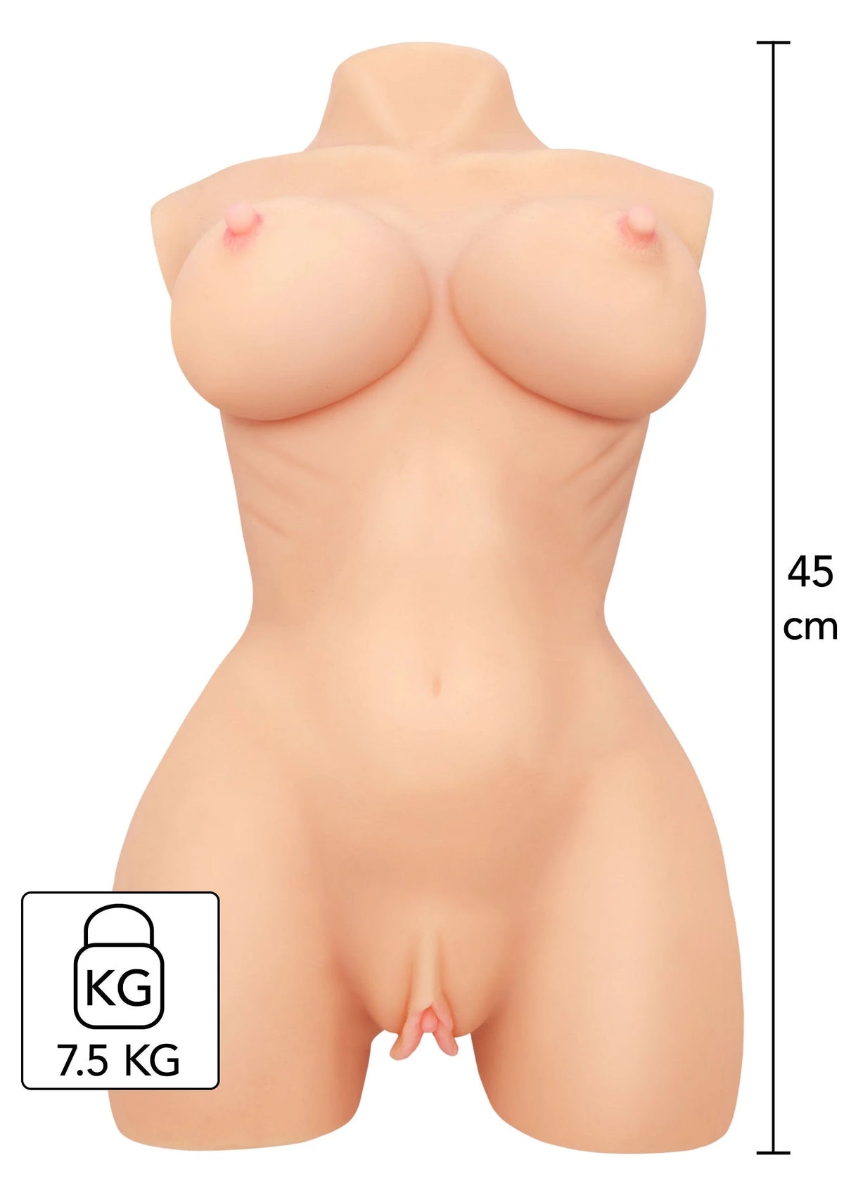 Bestel: Bangers Horny Nympho Slut Torso by Hidden Desire - Erotisch speelgoed en spellen bij Happytoys.nl, happytoys.be, Happytoys.ae: erotische sex webshop | liever Happy dan Easy âââââ - Default Title - 16933 - SKIN