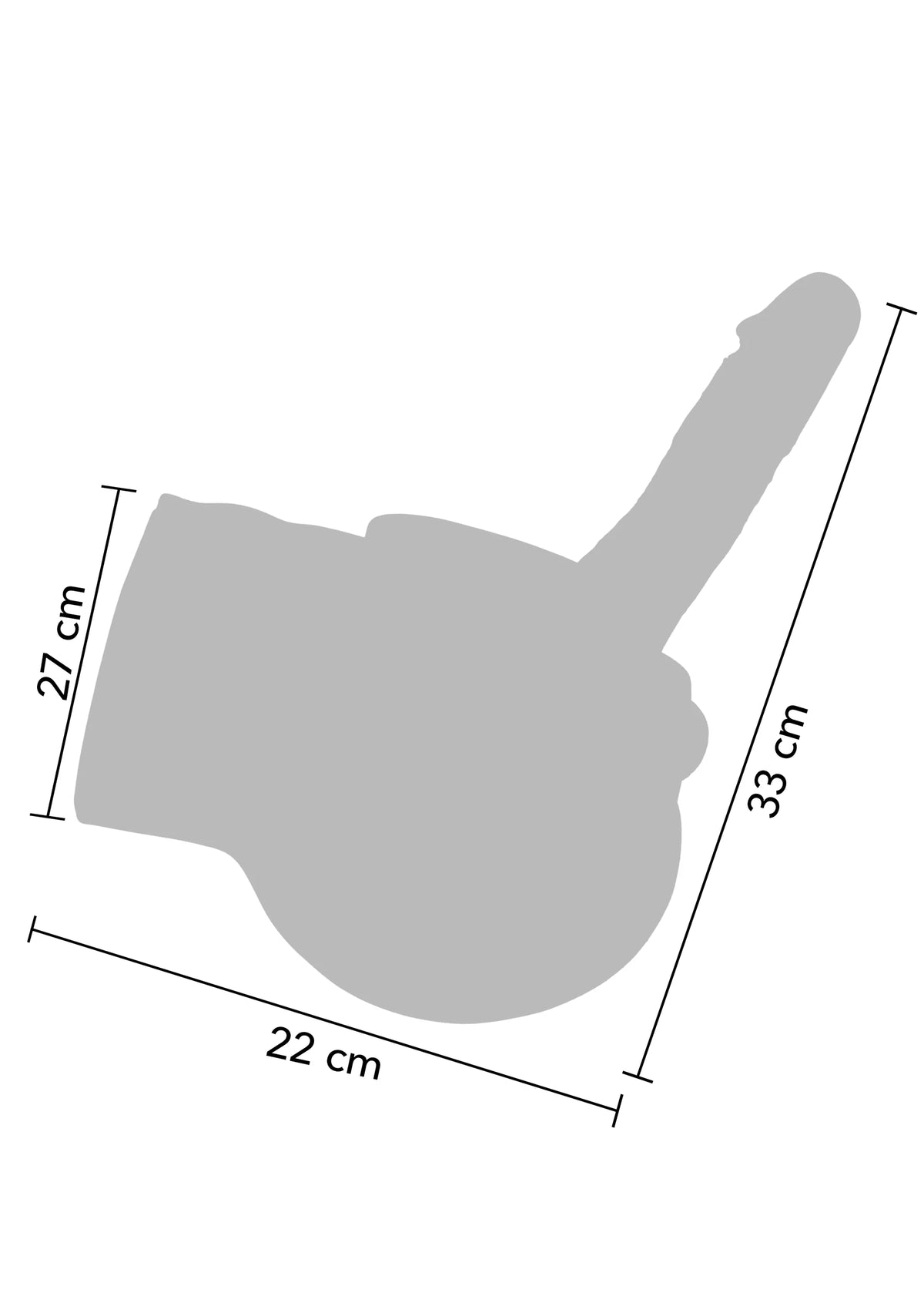 Bestel: Ride My Hard Dick 4.4 kg by Hidden desire - bij Happytoys.nl, happytoys.be, Happytoys.ae: erotische sex webshop | liever Happy dan Easy âââââ