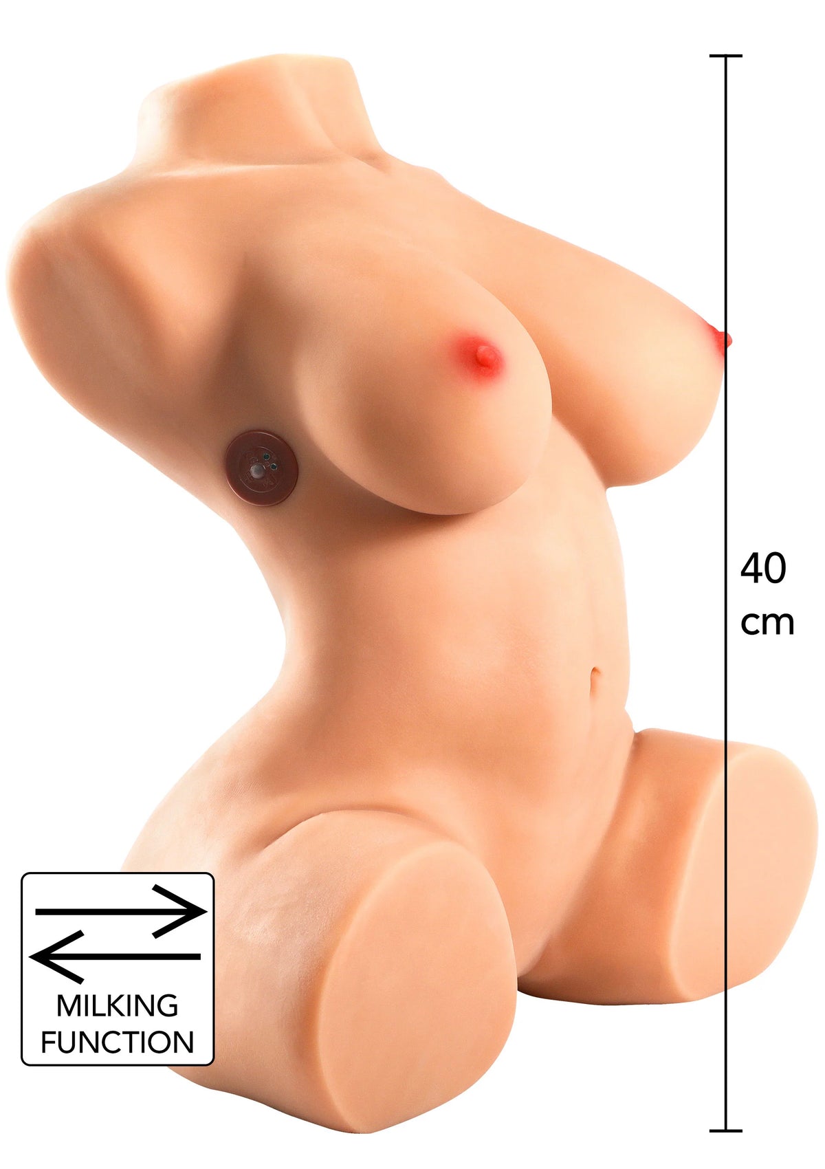 Bestel: Milking Mega Slut 22kg by Hidden Desire - bij Happytoys.nl, happytoys.be, Happytoys.ae: erotische sex webshop | liever Happy dan Easy ⭐⭐⭐⭐⭐ - Default Title - 16948 - SKIN