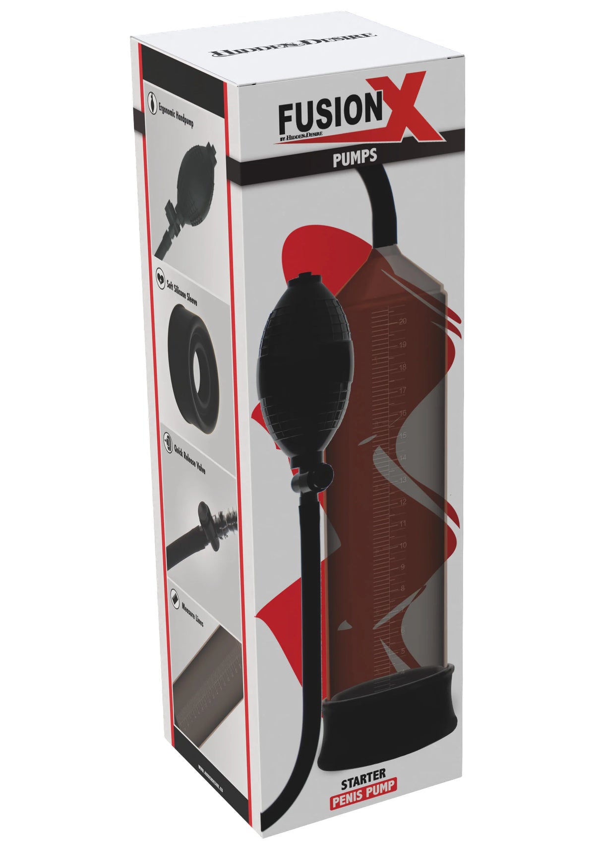 Bestel: Fusion Starter Penis Pump Black by Hidden Desire - bij Happytoys.nl, happytoys.be, Happytoys.ae: erotische sex webshop | liever Happy dan Easy ⭐⭐⭐⭐⭐