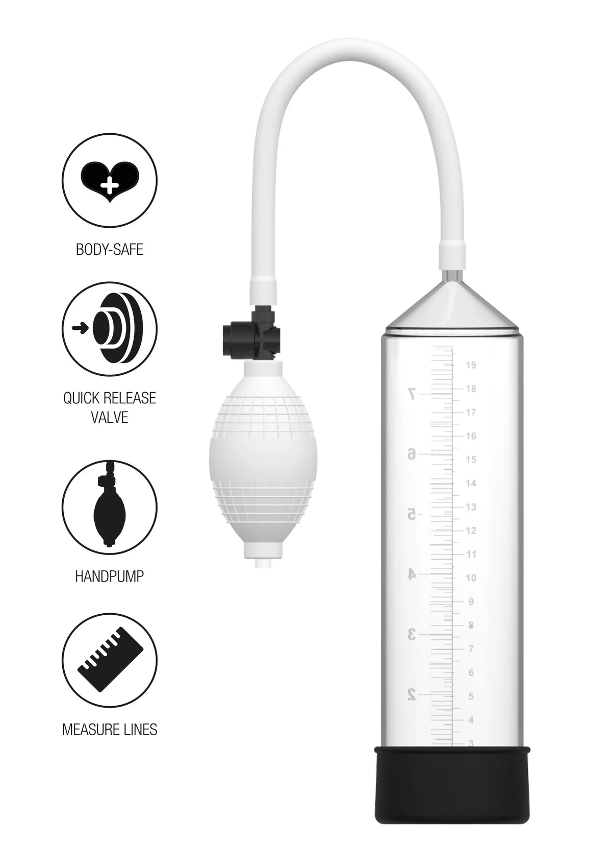 Bestel: Fusion Starter Penis Pump Clear by Hidden Desire - bij Happytoys.nl, happytoys.be, Happytoys.ae: erotische sex webshop | liever Happy dan Easy ⭐⭐⭐⭐⭐
