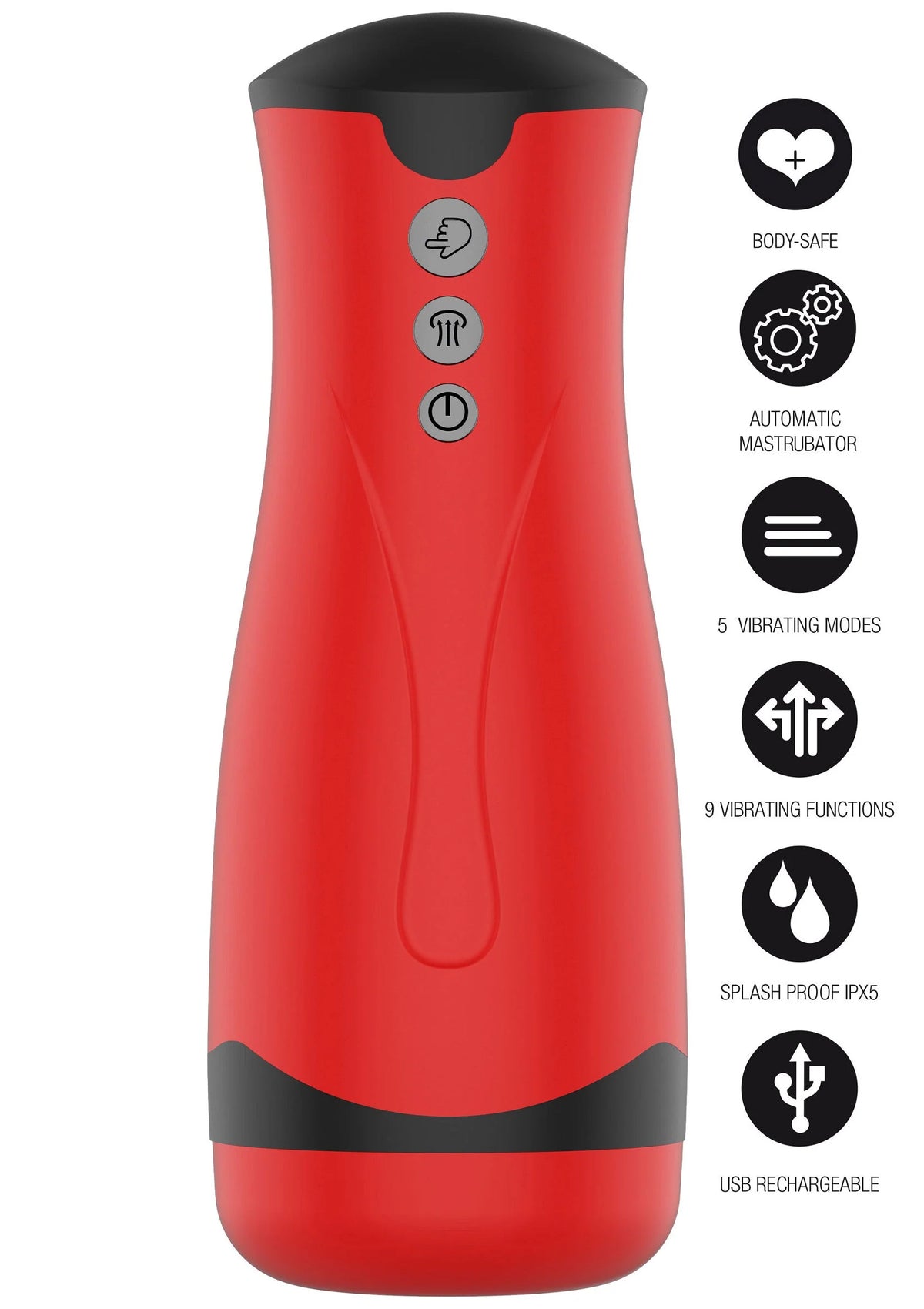 Bestel: Super Suction Masturbator by Hidden Desire - bij Happytoys.nl, happytoys.be, Happytoys.ae: erotische sex webshop | liever Happy dan Easy âââââ