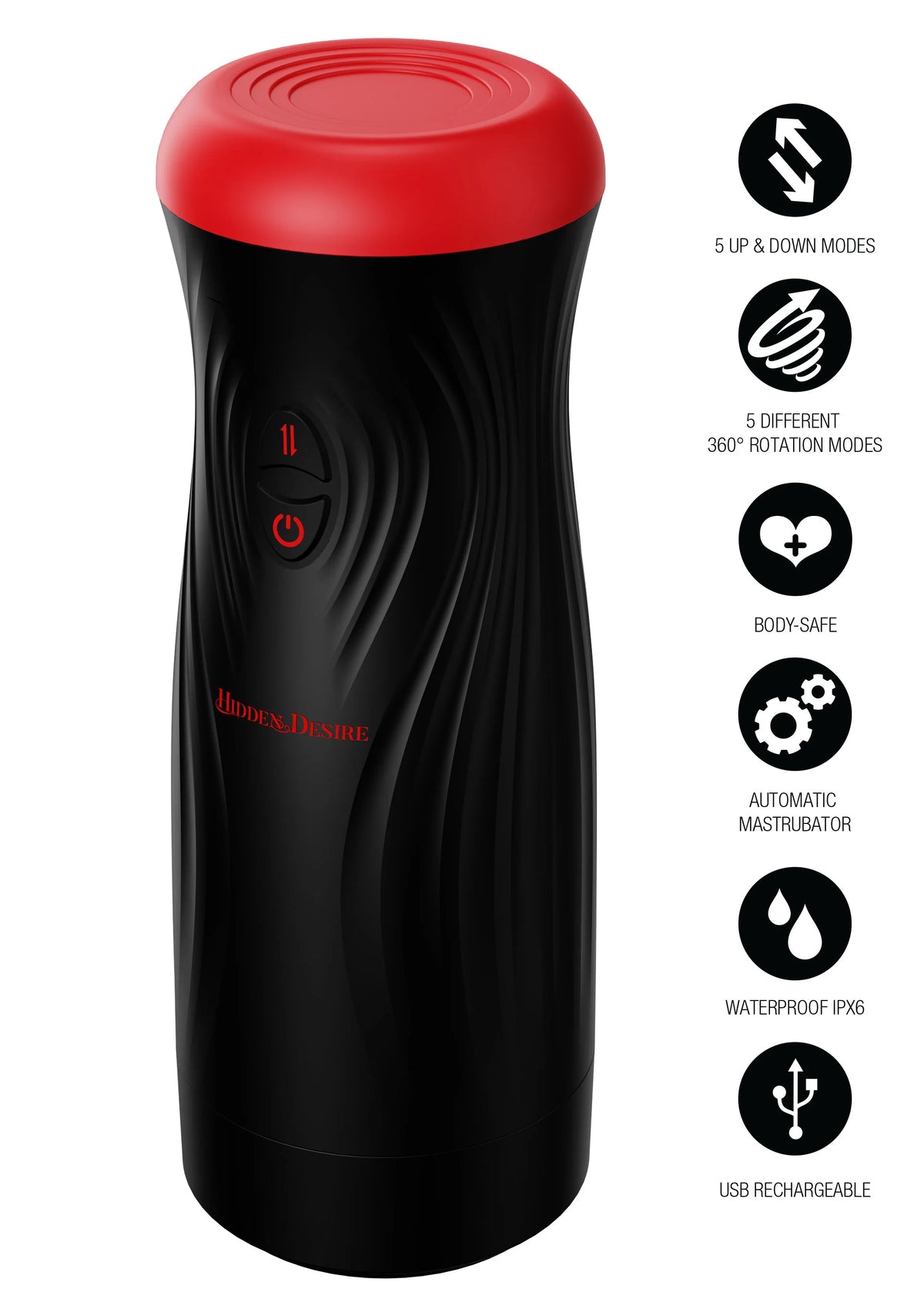 Bestel: Vortex Thrust Masturbator by Hidden Desire - bij Happytoys.nl, happytoys.be, Happytoys.ae: erotische sex webshop | liever Happy dan Easy ⭐⭐⭐⭐⭐