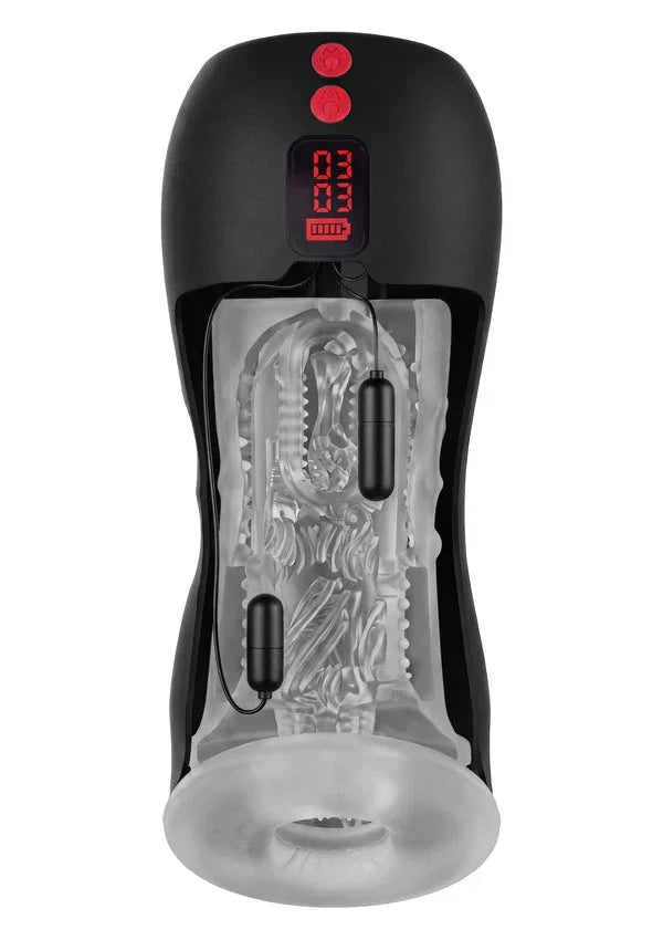 Bestel: Vibrating Twin Turbo Masturbator by Hidden Desire - bij Happytoys.nl, happytoys.be, Happytoys.ae: erotische sex webshop | liever Happy dan Easy âââââ