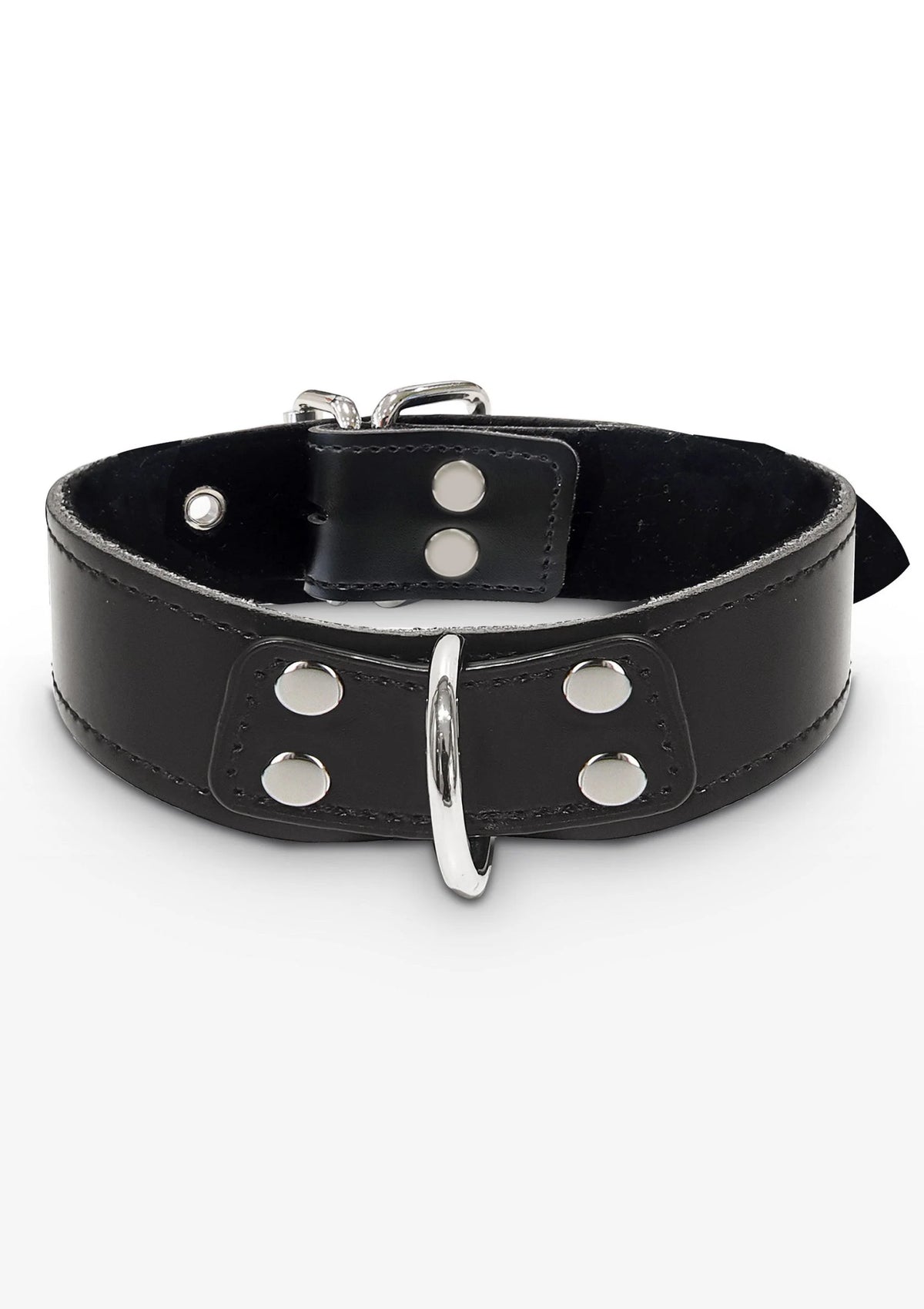 Bestel: Bondage Essentials Elegante D - Ring Halsband by Taboom - bij Happytoys.nl, happytoys.be, Happytoys.ae: erotische sex webshop | liever Happy dan Easy ⭐⭐⭐⭐⭐ - Default Title - 17102 - BLACK