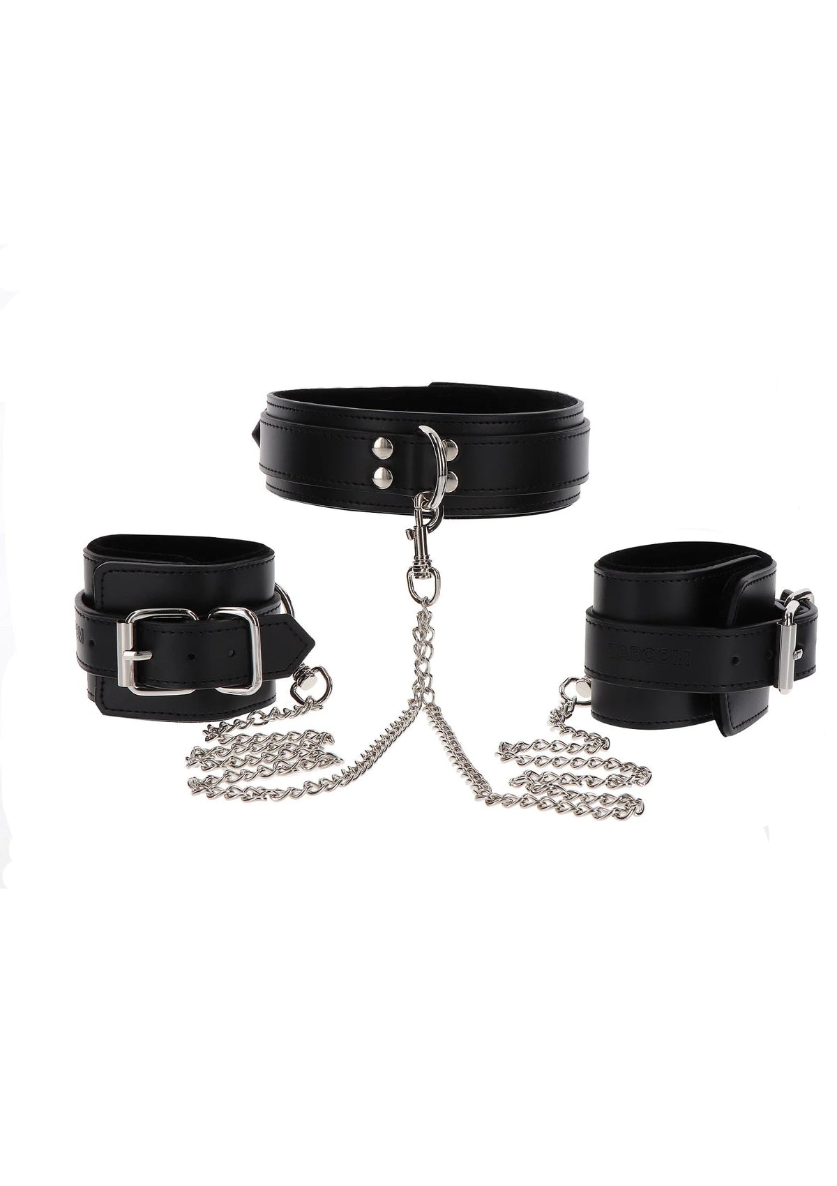 Bestel: Heavy Collar and Wrist Cuffs - bij Happytoys.nl, happytoys.be, Happytoys.ae: erotische sex webshop | liever Happy dan Easy âââââ