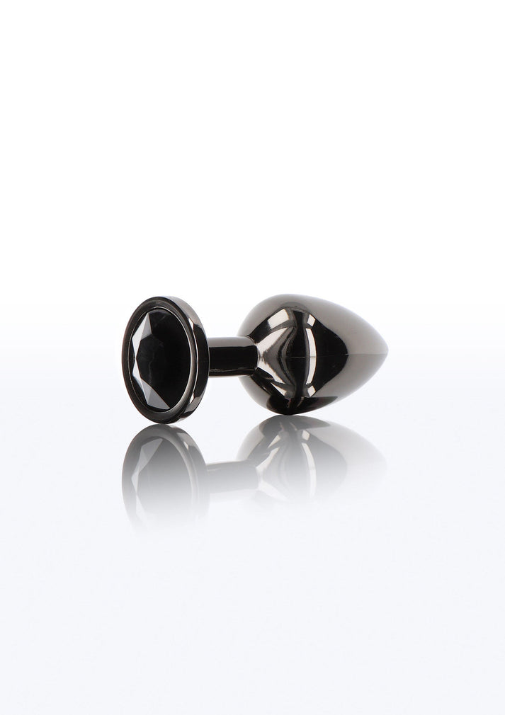 Bestel: Butt Plug With Diamond Jewel S - bij Happytoys.nl, happytoys.be, Happytoys.ae: erotische sex webshop | liever Happy dan Easy âââââ - Default Title - 17116 - BLACK