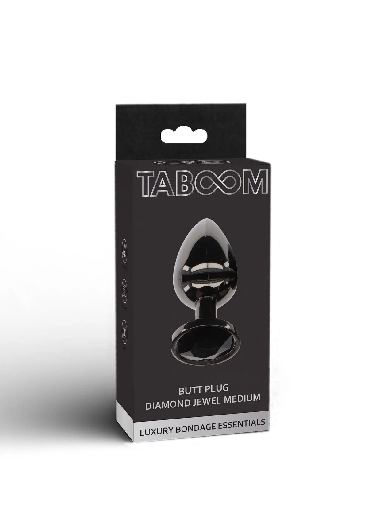 Bestel: Butt Plug With Diamond Jewel M - bij Happytoys.nl, happytoys.be, Happytoys.ae: erotische sex webshop | liever Happy dan Easy âââââ