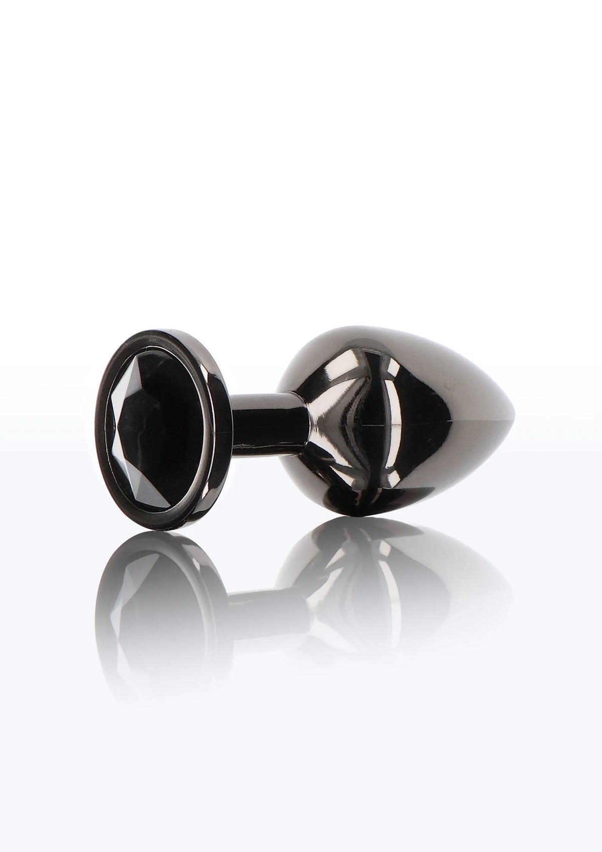 Bestel: Butt Plug With Diamond Jewel L - bij Happytoys.nl, happytoys.be, Happytoys.ae: erotische sex webshop | liever Happy dan Easy âââââ - Default Title - 17118 - BLACK