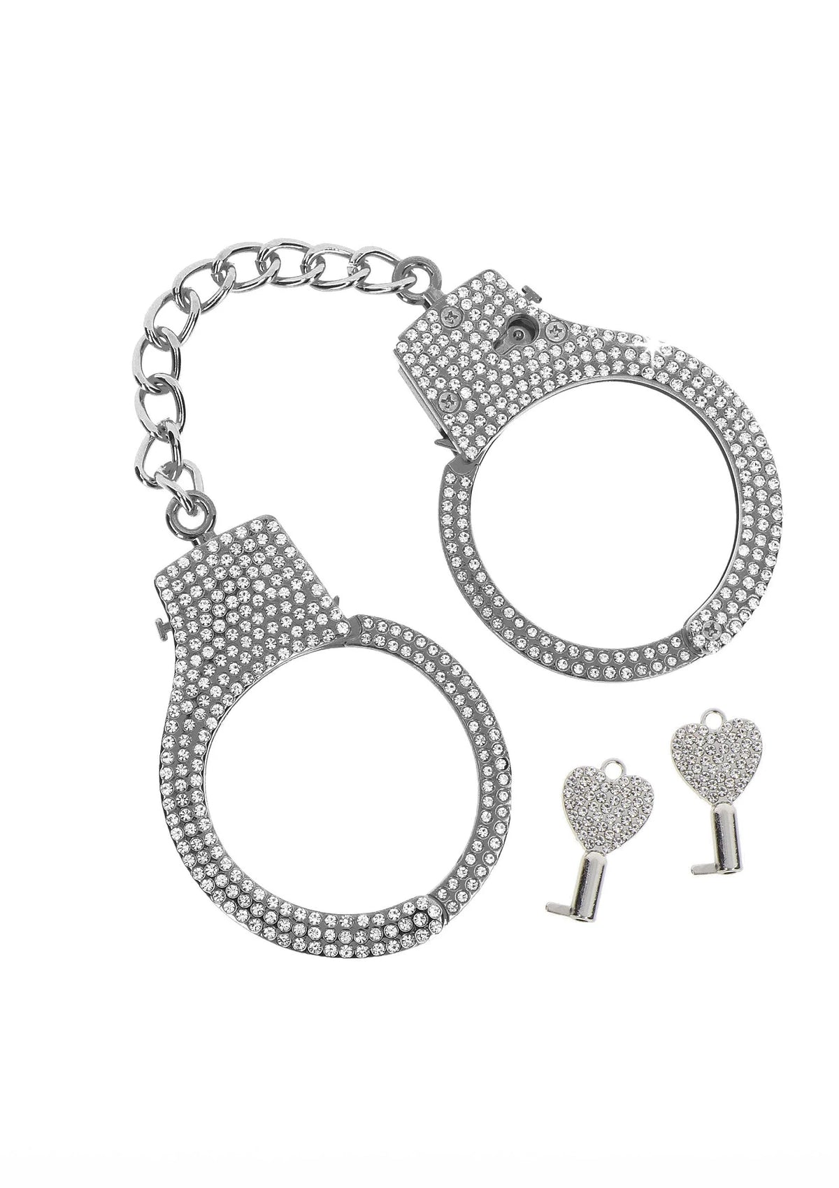 Bestel: Diamond Wrist Cuffs Silver - bij Happytoys.nl, happytoys.be, Happytoys.ae: erotische sex webshop | liever Happy dan Easy âââââ