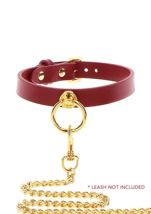Bestel: Bondage in Luxury O - Ring Collar by Taboom - bij Happytoys.nl, happytoys.be, Happytoys.ae: erotische sex webshop | liever Happy dan Easy âââââ