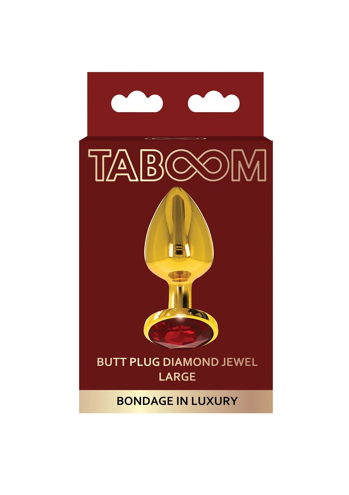 Bestel: Butt Plug With Diamond Jewel L - bij Happytoys.nl, happytoys.be, Happytoys.ae: erotische sex webshop | liever Happy dan Easy âââââ