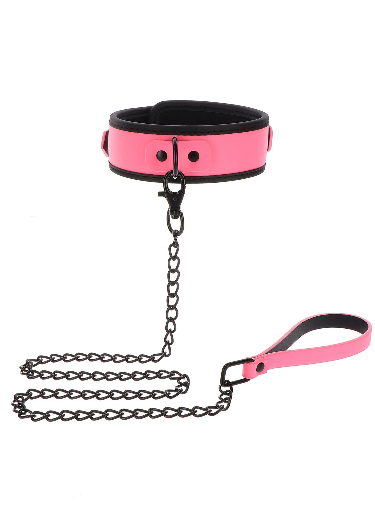 Bestel: Collar and Chain Leash - bij Happytoys.nl, happytoys.be, Happytoys.ae: erotische sex webshop | liever Happy dan Easy ⭐⭐⭐⭐⭐