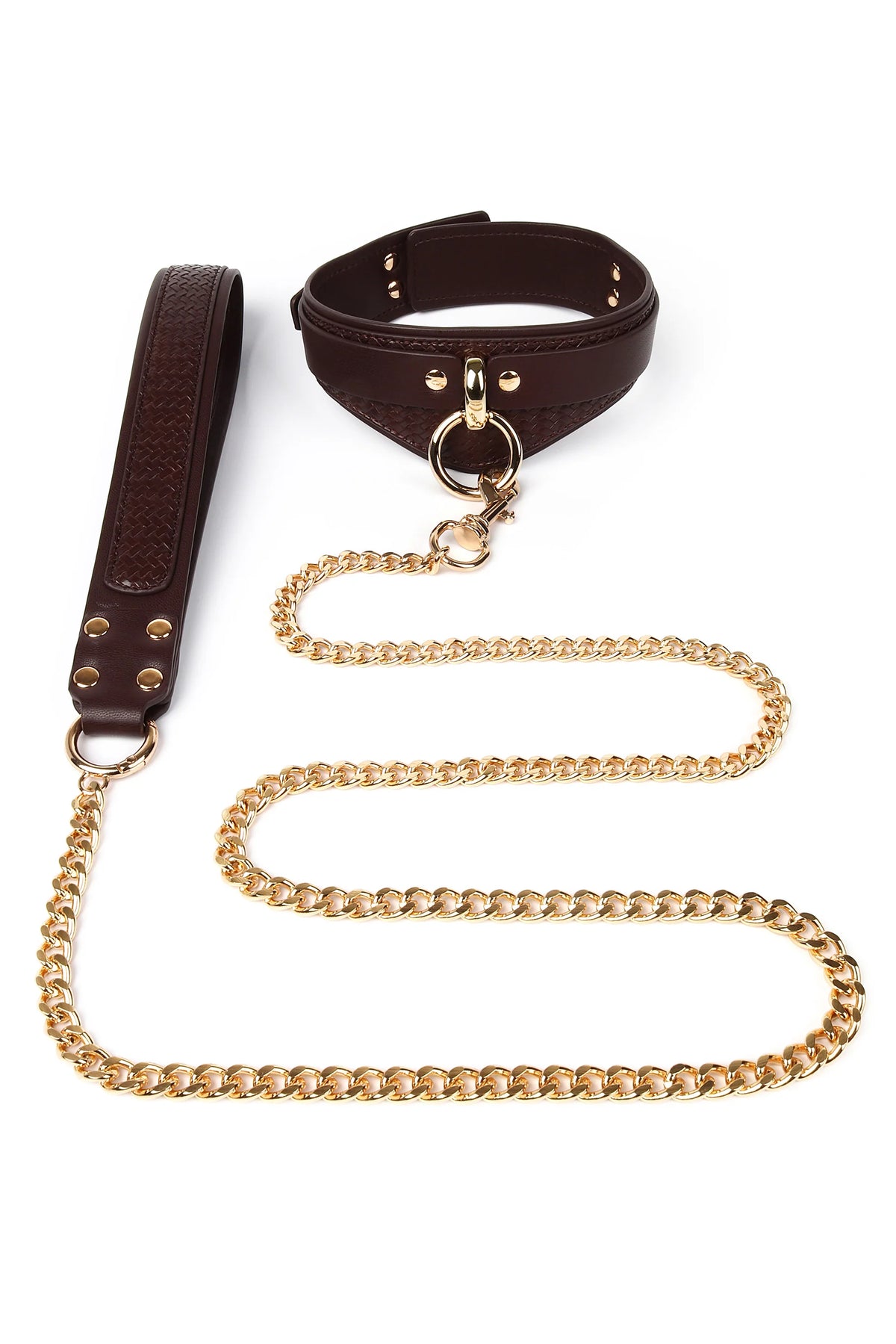Gewebtes Halsband und Leine von Taboom Cocoaelle