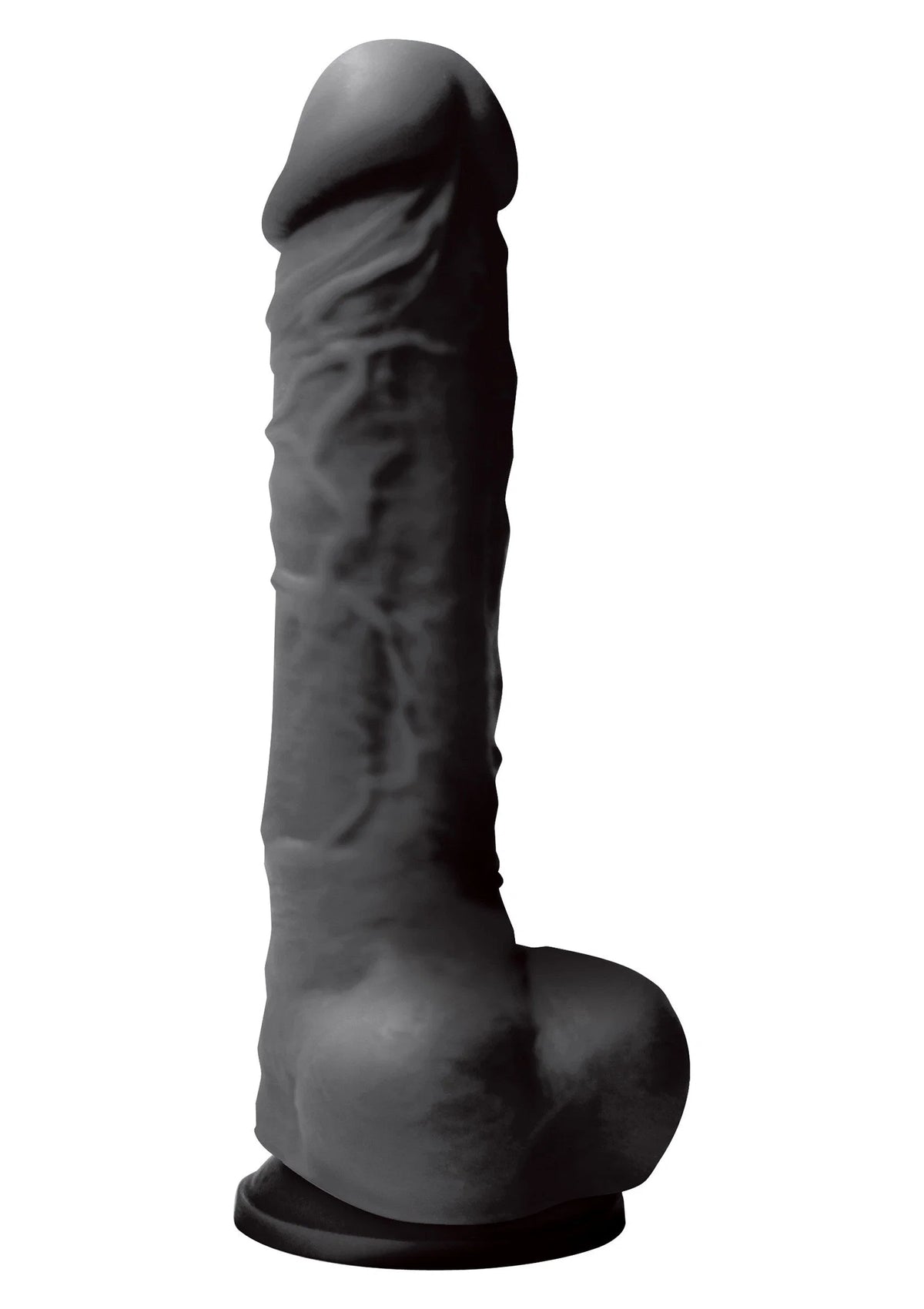 Bestel: Pleasures Dildo 8 inch by NS Novelties Colours - bij Happytoys.nl, happytoys.be, Happytoys.ae: erotische sex webshop | liever Happy dan Easy ⭐⭐⭐⭐⭐ - Default Title - 18142 - BLACK