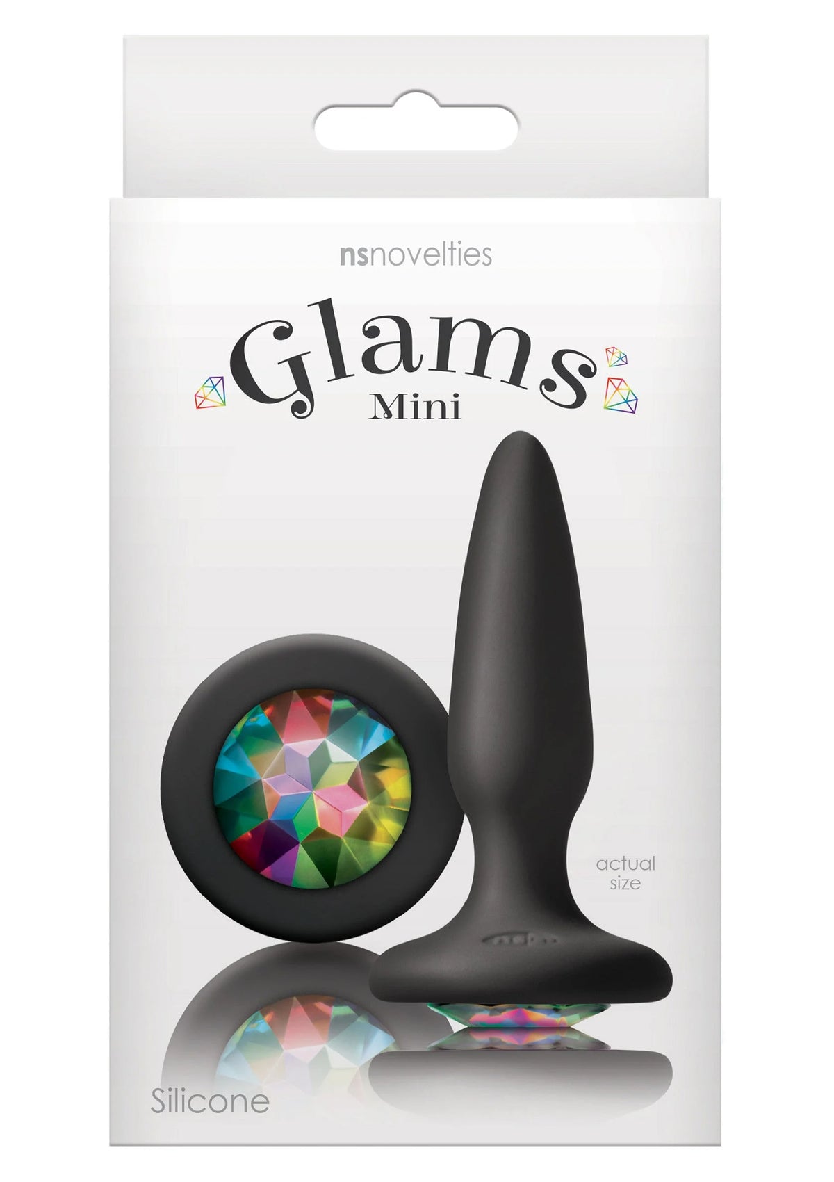 Bestel: Glams Mini Rainbow Gem by NS Novelties - bij Happytoys.nl, happytoys.be, Happytoys.ae: erotische sex webshop | liever Happy dan Easy ⭐⭐⭐⭐⭐