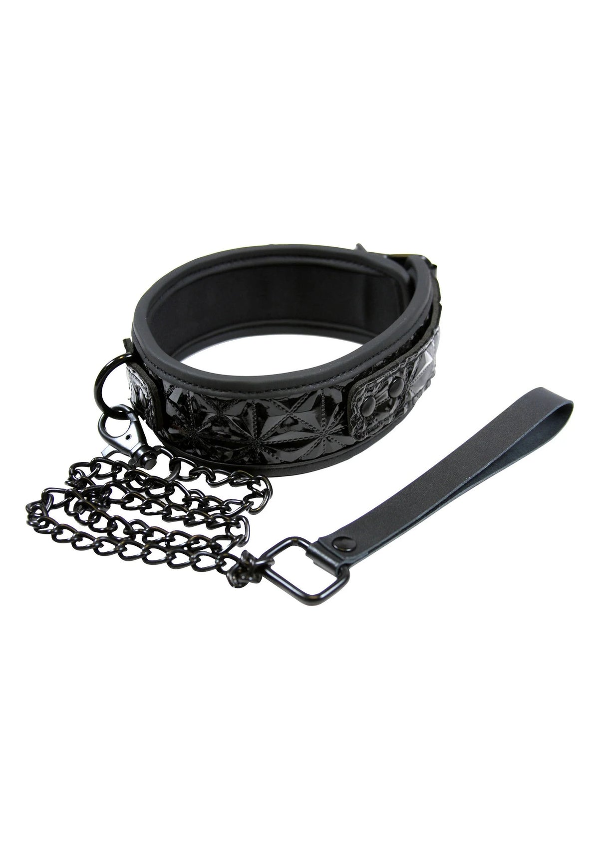 Bestel: Collar by NS Novelties - bij Happytoys.nl, happytoys.be, Happytoys.ae: erotische sex webshop | liever Happy dan Easy ⭐⭐⭐⭐⭐ - Zwart - 18463 - BLACK