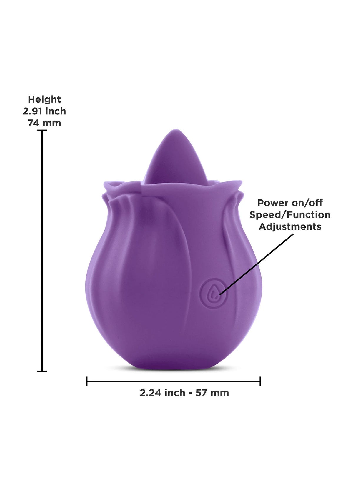Bestel: INYA The Kiss Purple by NS Novelties - bij Happytoys.nl, happytoys.be, Happytoys.ae: erotische sex webshop | liever Happy dan Easy âââââ