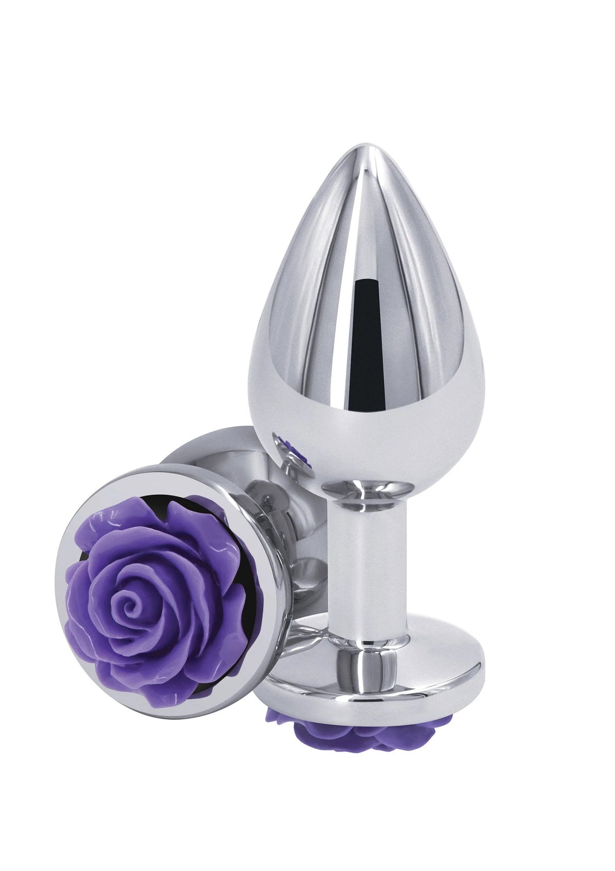 Bestel: Rose Buttplug Medium by NS Novelties - bij Happytoys.nl, happytoys.be, Happytoys.ae: erotische sex webshop | liever Happy dan Easy ⭐⭐⭐⭐⭐ - Paars - 18821 - PURPLE