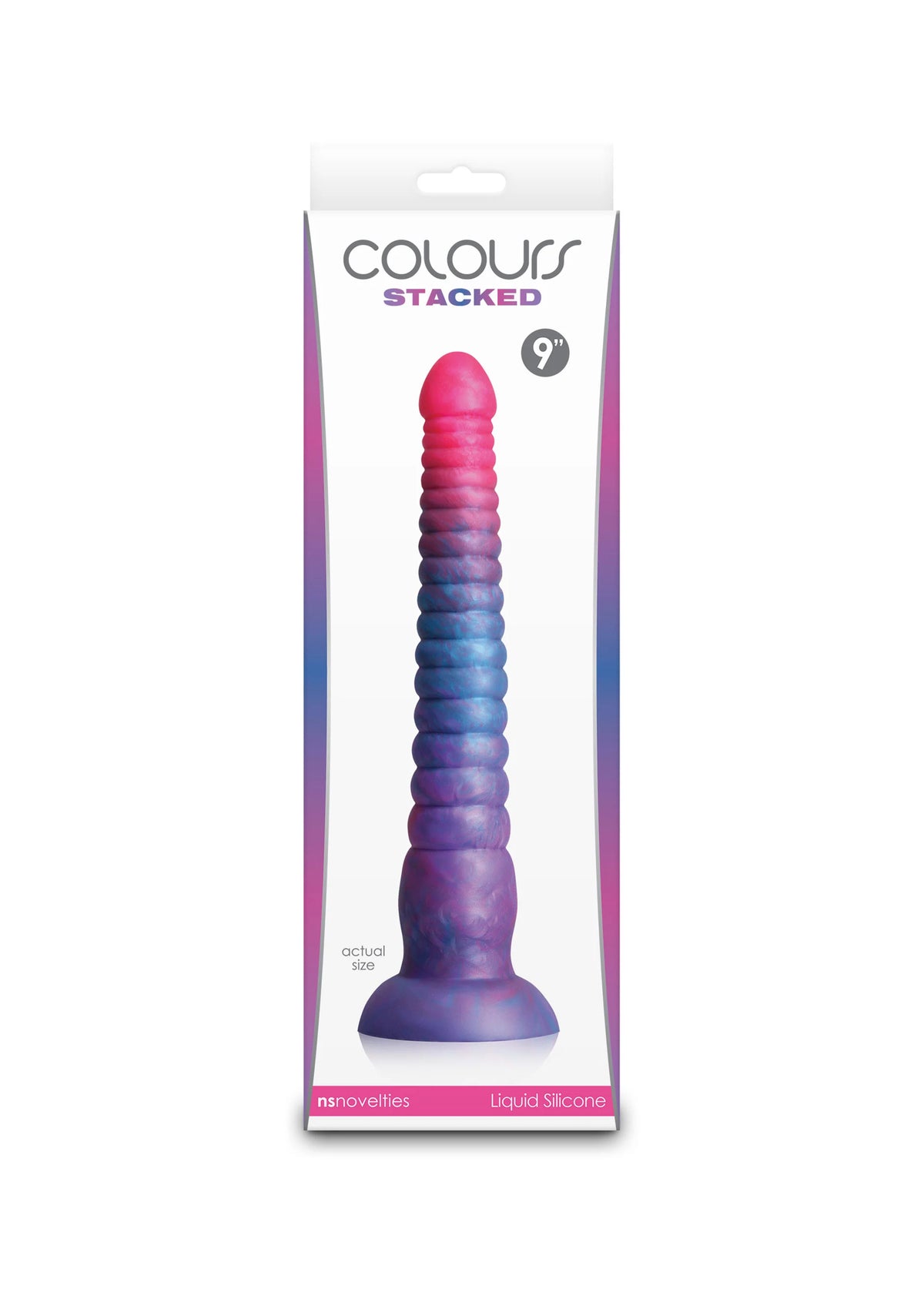 Bestel: Stacked 9 inch Dildo Red by NS Novelties - bij Happytoys.nl, happytoys.be, Happytoys.ae: erotische sex webshop | liever Happy dan Easy âââââ