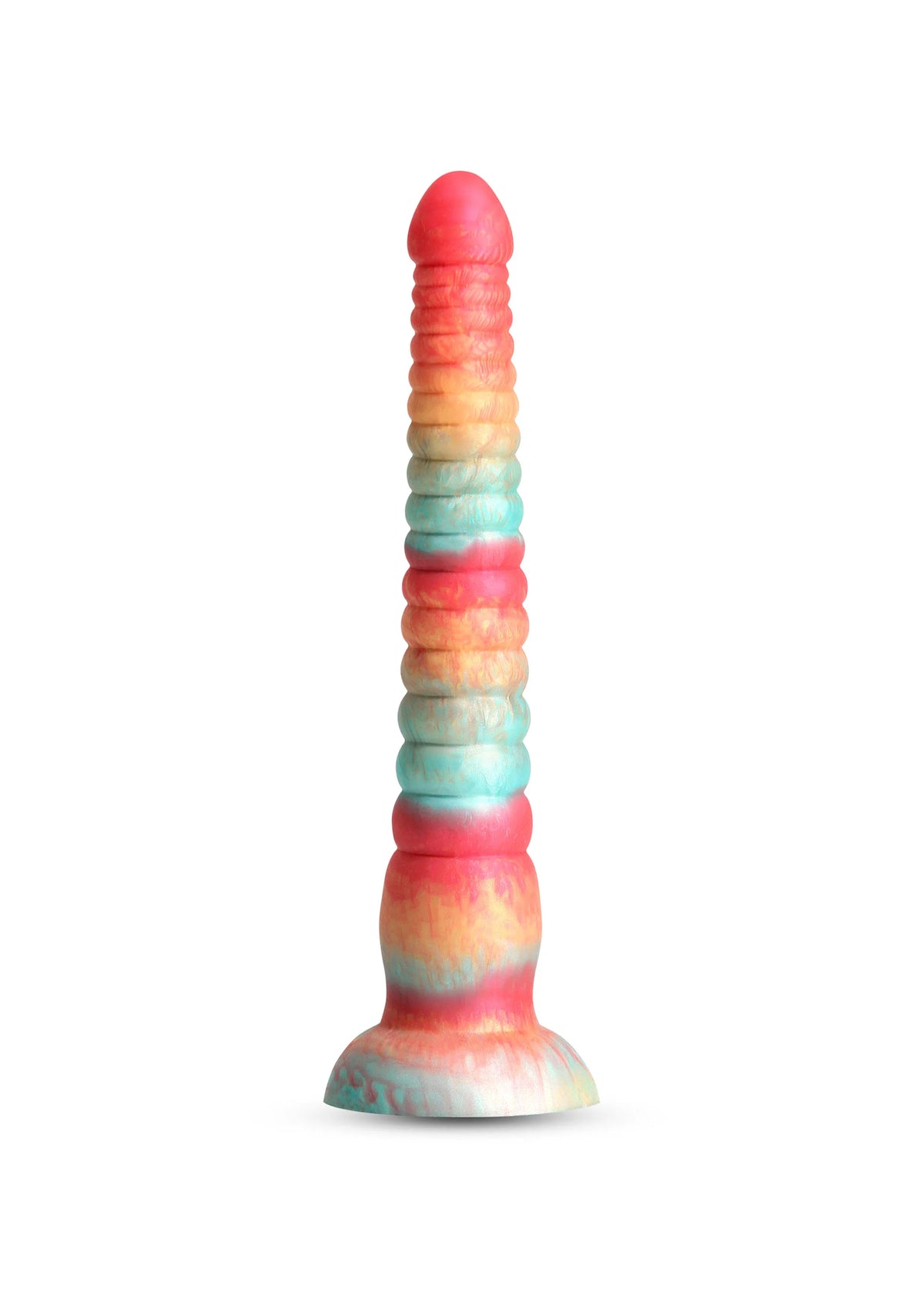 Bestel: Stacked 9 inch Dildo Red by NS Novelties - bij Happytoys.nl, happytoys.be, Happytoys.ae: erotische sex webshop | liever Happy dan Easy âââââ - Default Title - 18914 - RED
