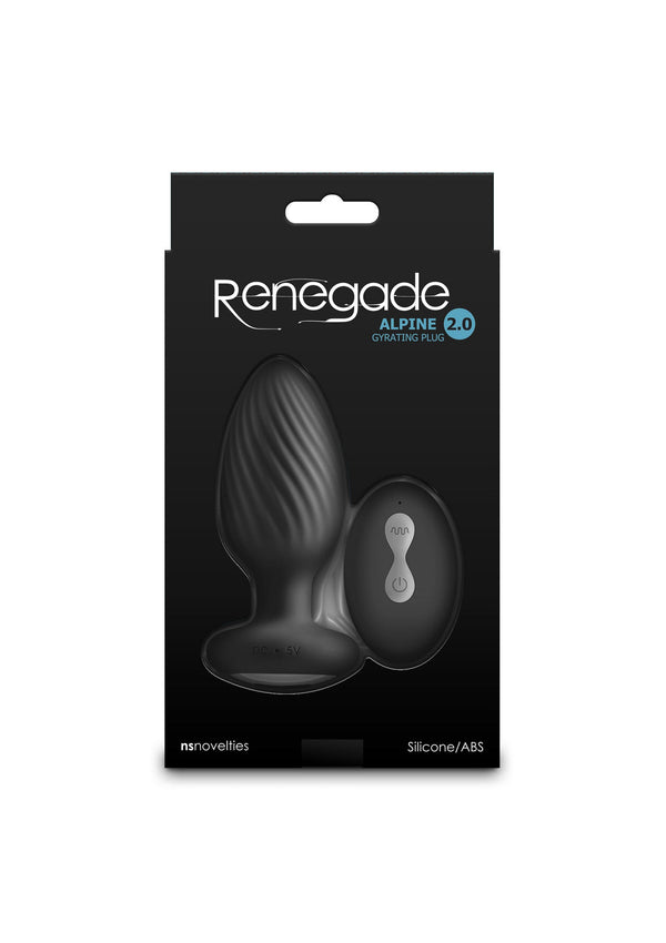 Bestel: Alpine 2.0 remote controlled vibrating Buttplug by NS Novelties Renegade - bij Happytoys.nl, happytoys.be, Happytoys.ae: erotische sex webshop | liever Happy dan Easy ⭐⭐⭐⭐⭐