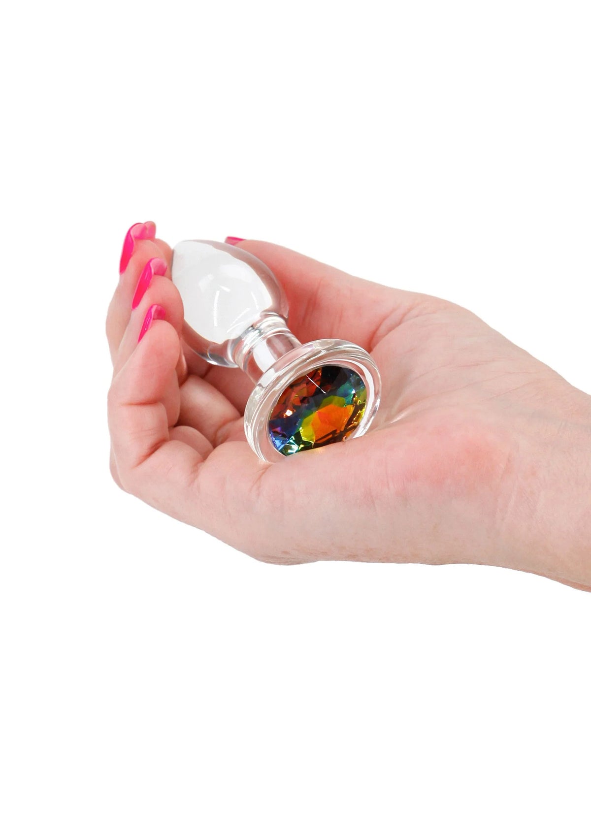 Bestel: Crystal Desires Rainbow Gem Small - bij Happytoys.nl, happytoys.be, Happytoys.ae: erotische sex webshop | liever Happy dan Easy âââââ