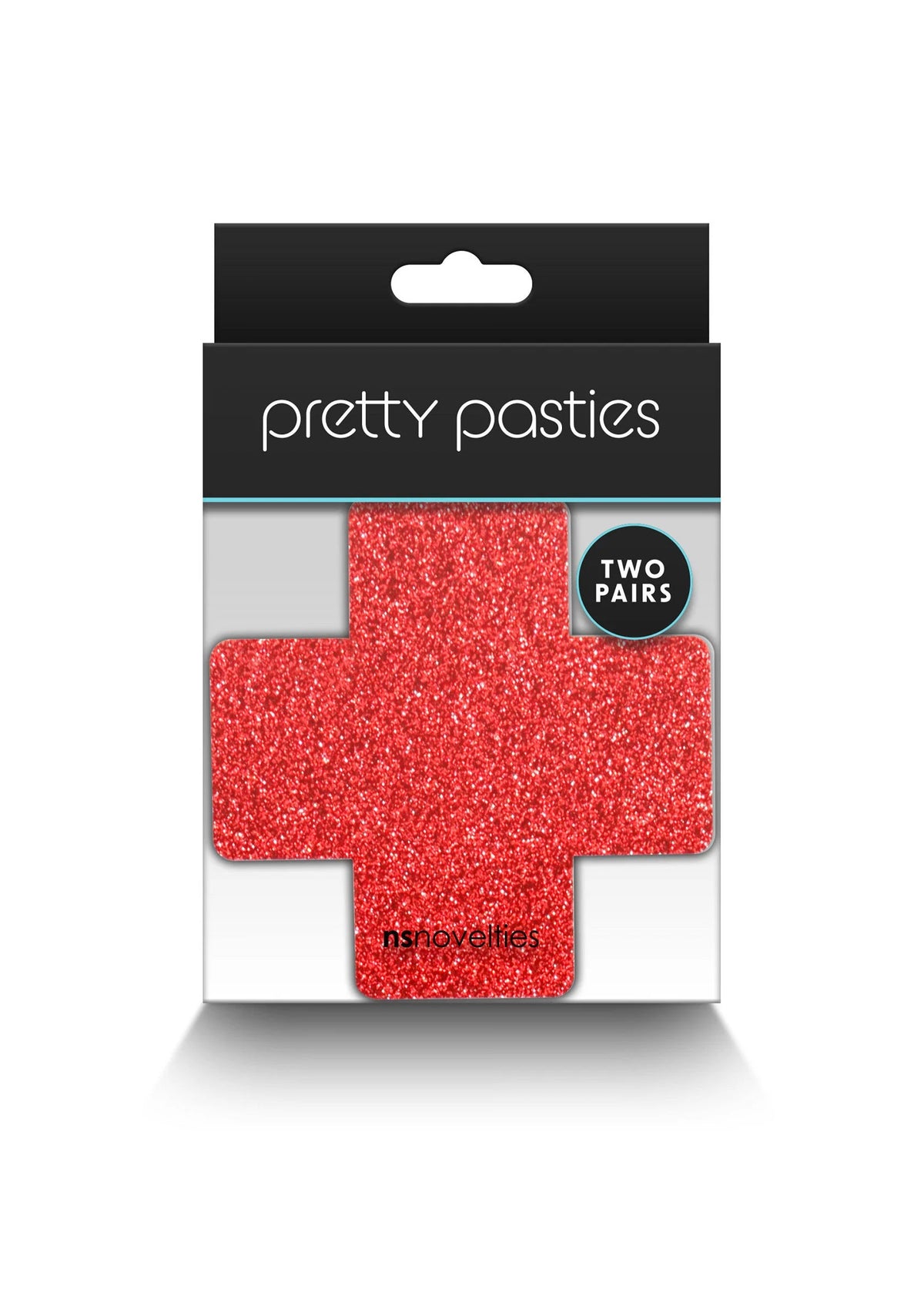 Bestel: Pasties Glitter Cross 2 Pair by NS Novelties - bij Happytoys.nl, happytoys.be, Happytoys.ae: erotische sex webshop | liever Happy dan Easy ⭐⭐⭐⭐⭐
