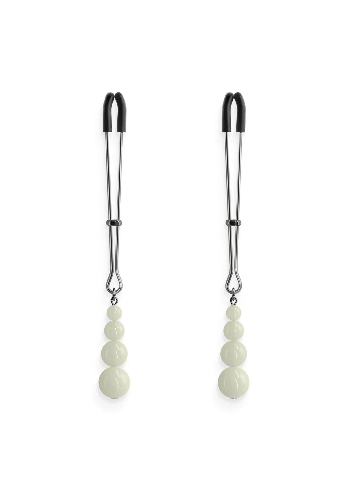 Bestel: Nipple Clamps G2 by NS Novelties Bound - bij Happytoys.nl, happytoys.be, Happytoys.ae: erotische sex webshop | liever Happy dan Easy ⭐⭐⭐⭐⭐ - Glow in the dark - 19181 - GLOW