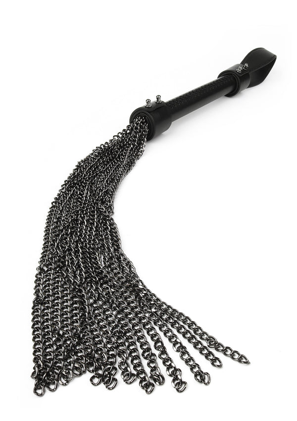 Bestel: Genuine Leather Chain Whip by Hidden Desire Master - bij Happytoys.nl, happytoys.be, Happytoys.ae: erotische sex webshop | liever Happy dan Easy âââââ