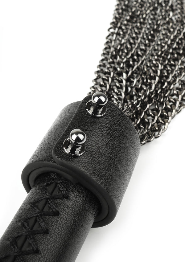 Bestel: Genuine Leather Chain Whip by Hidden Desire Master - bij Happytoys.nl, happytoys.be, Happytoys.ae: erotische sex webshop | liever Happy dan Easy âââââ