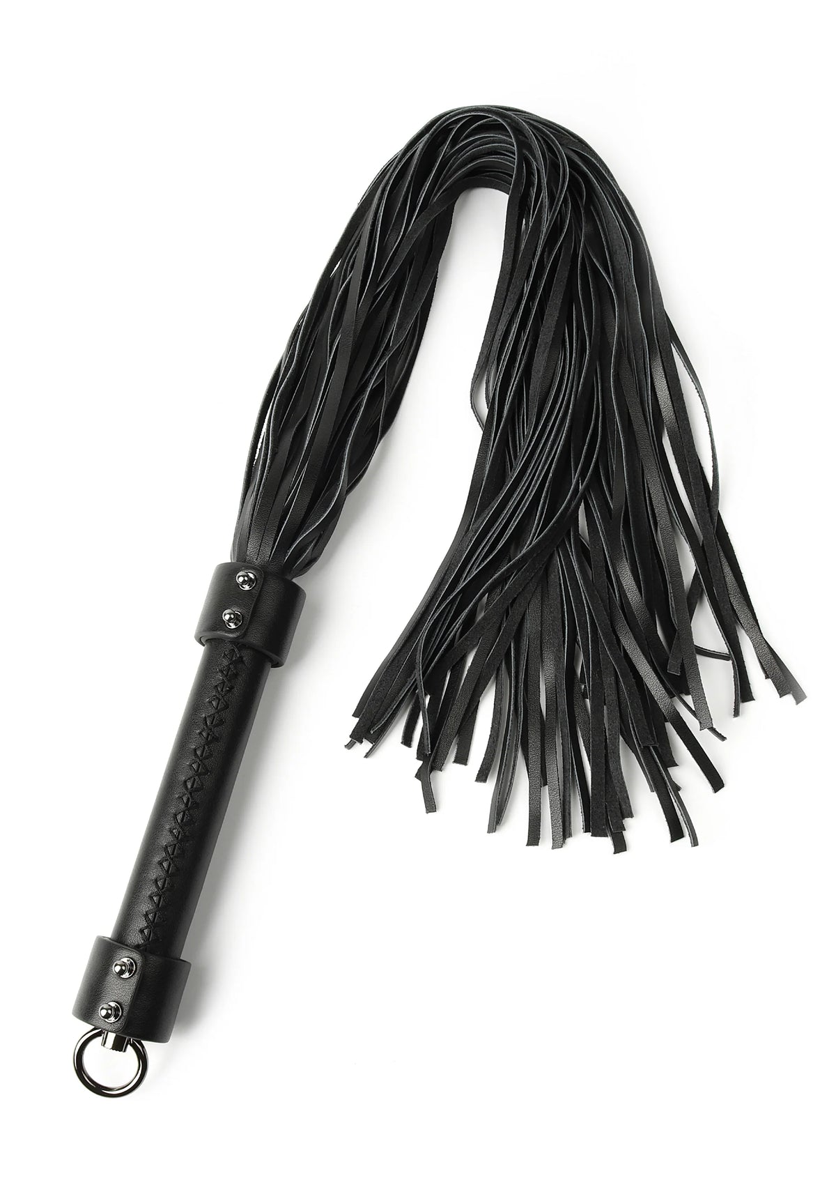 Bestel: Genuine Leather Whip 75cm by Hidden Desire - bij Happytoys.nl, happytoys.be, Happytoys.ae: erotische sex webshop | liever Happy dan Easy âââââ - Default Title - 20011 - BLACK