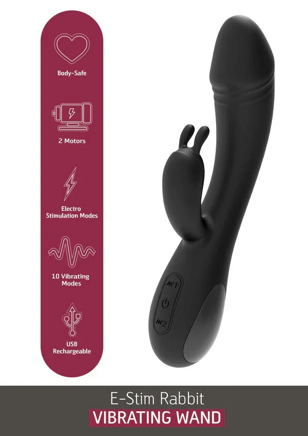Bestel: eStim Rabbit Vibrator by She. E.O. - bij Happytoys.nl, happytoys.be, Happytoys.ae: erotische sex webshop | liever Happy dan Easy âââââ