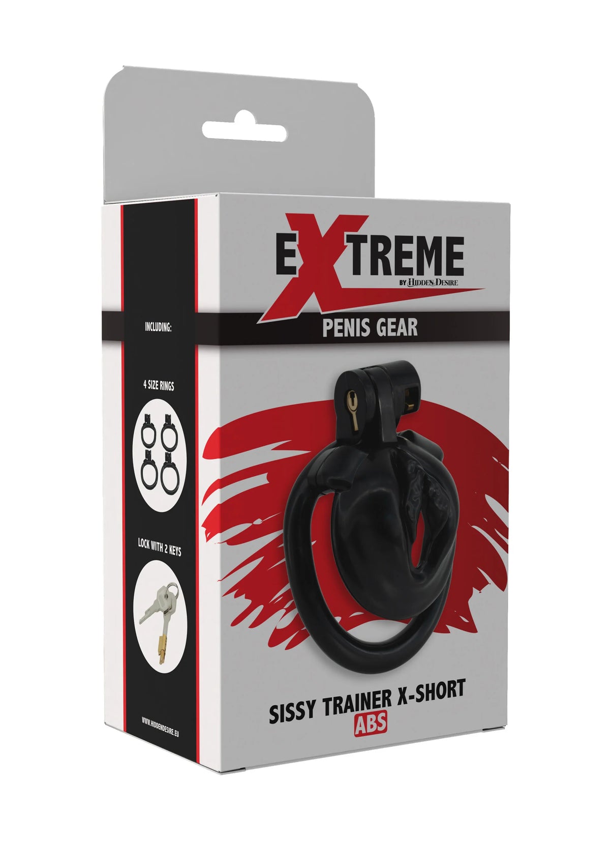 Bestel: Sissy Trainer Cock Lock X - Short by Hidden Desire - bij Happytoys.nl, happytoys.be, Happytoys.ae: erotische sex webshop | liever Happy dan Easy ⭐⭐⭐⭐⭐