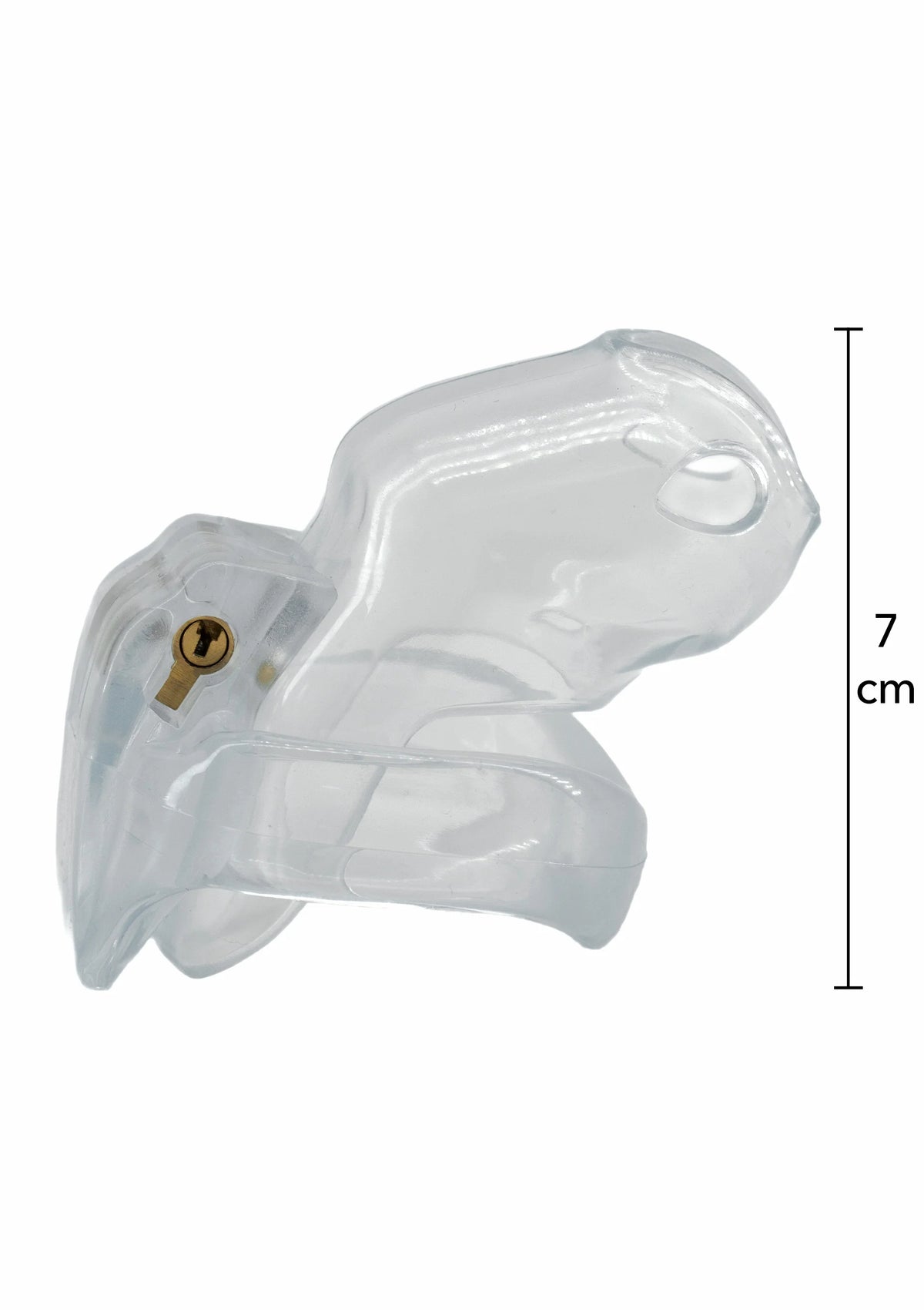 Bestel: Clear Control Cock Cage Short by Hidden Desire - bij Happytoys.nl, happytoys.be, Happytoys.ae: erotische sex webshop | liever Happy dan Easy ⭐⭐⭐⭐⭐