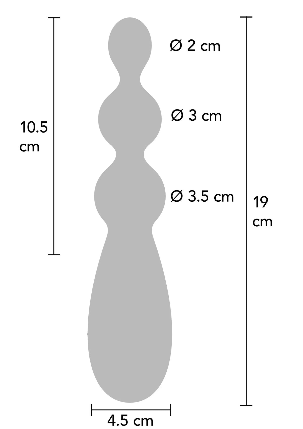 Bestel: Extreme Triple Thrill Anal Vibrator by Hidden Desire - bij Happytoys.nl, happytoys.be, Happytoys.ae: erotische sex webshop | liever Happy dan Easy ⭐⭐⭐⭐⭐
